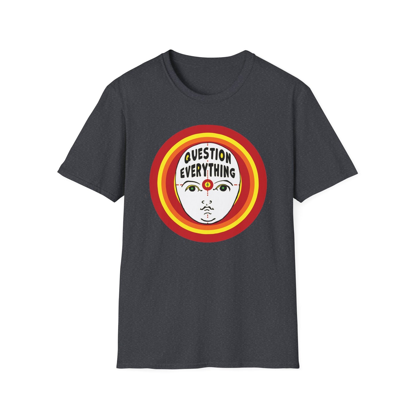 Question Everything : Unisex Softstyle T-Shirt