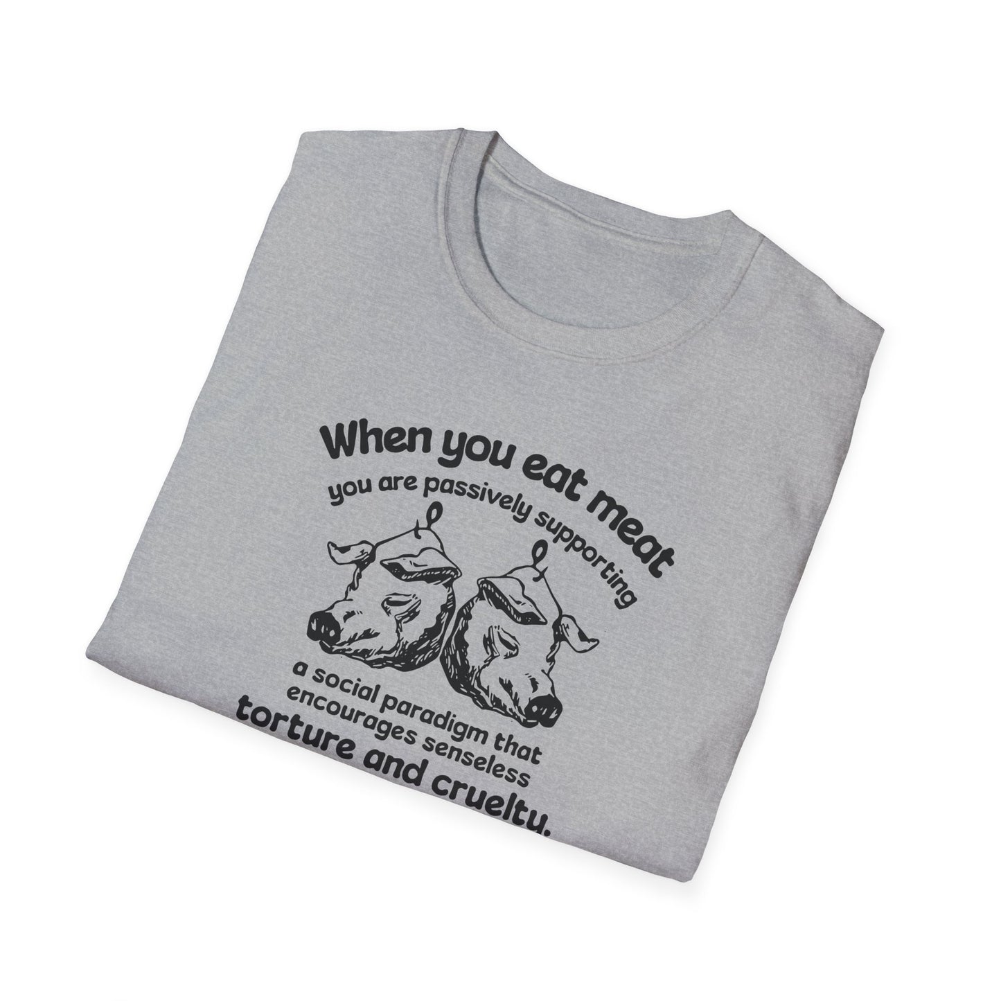 “Animal Rights” Unisex Softstyle T-Shirt