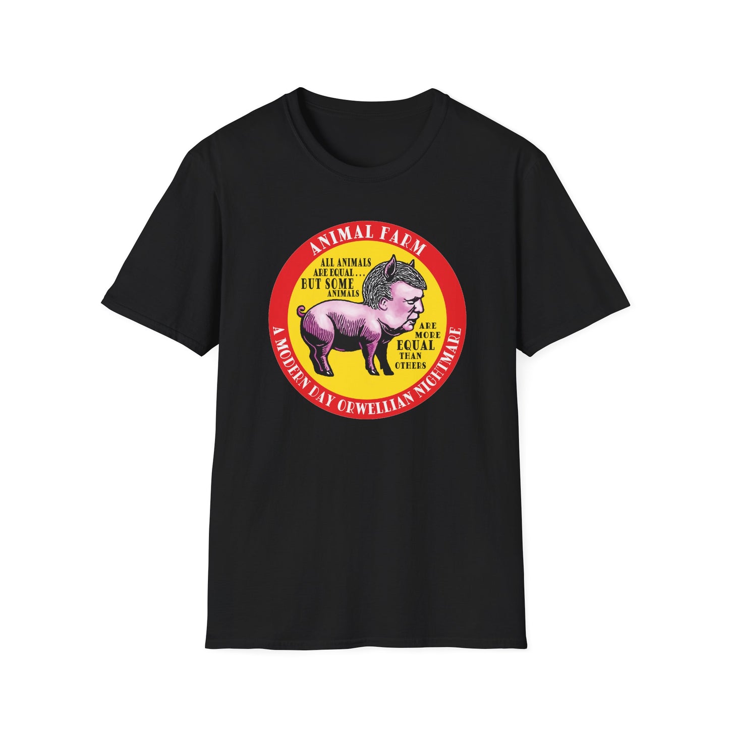 Orwellian Nightmare : Unisex Softstyle T-Shirt