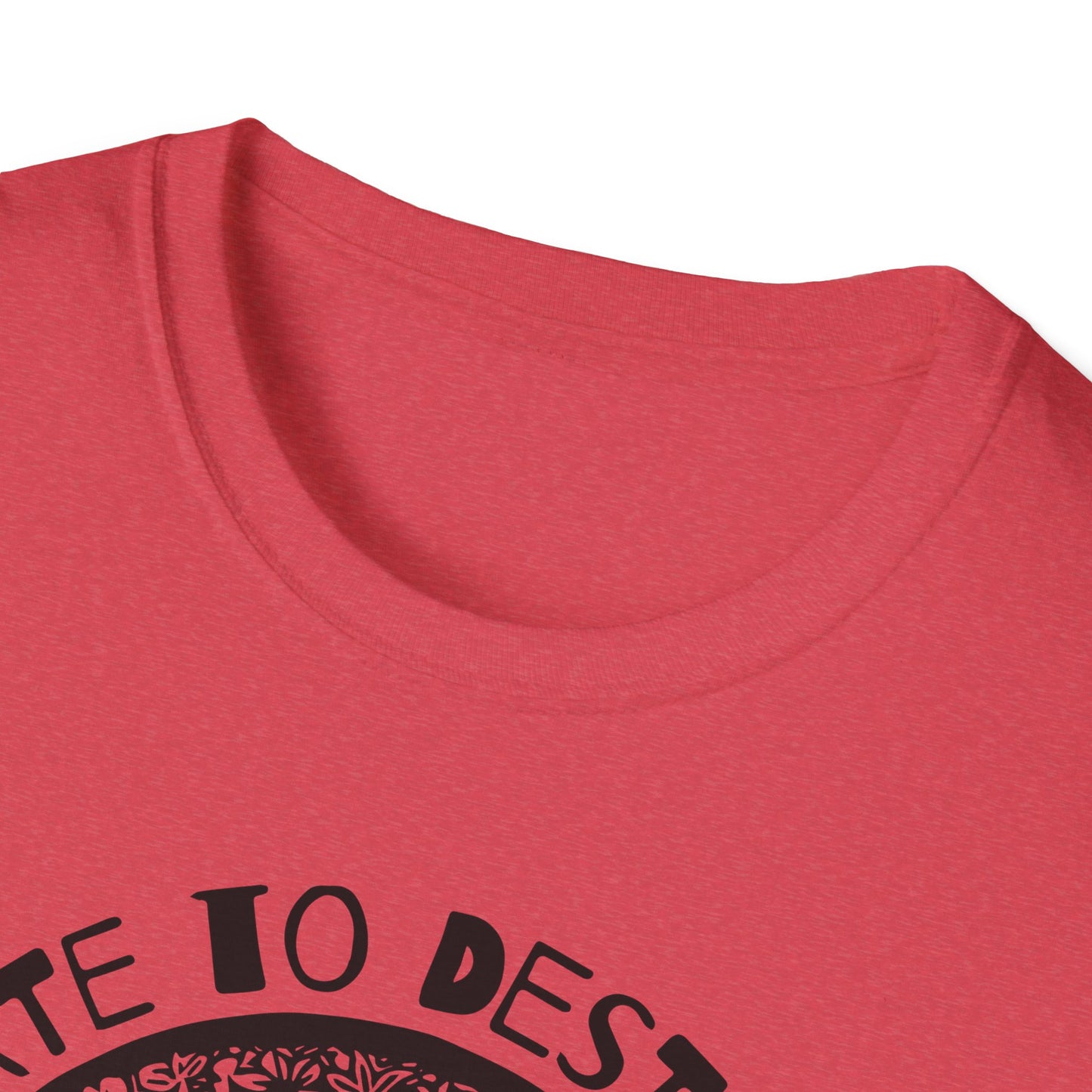 Destroy to Create : Unisex Softstyle T-Shirt