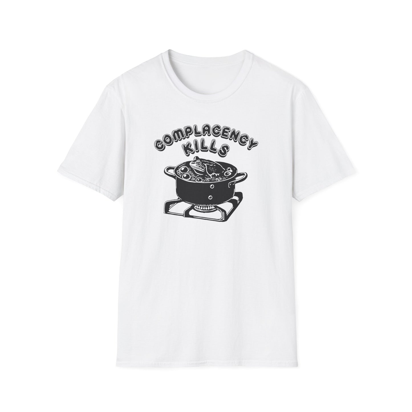 "Complacency Kills" Unisex Softstyle T-shirt