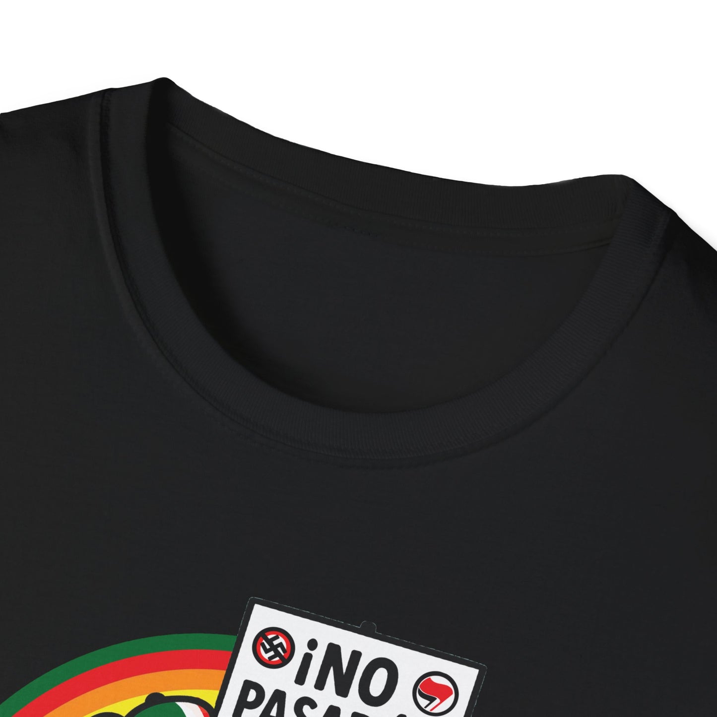Anti-Fascist Community Pride : Unisex Softstyle T-Shirt