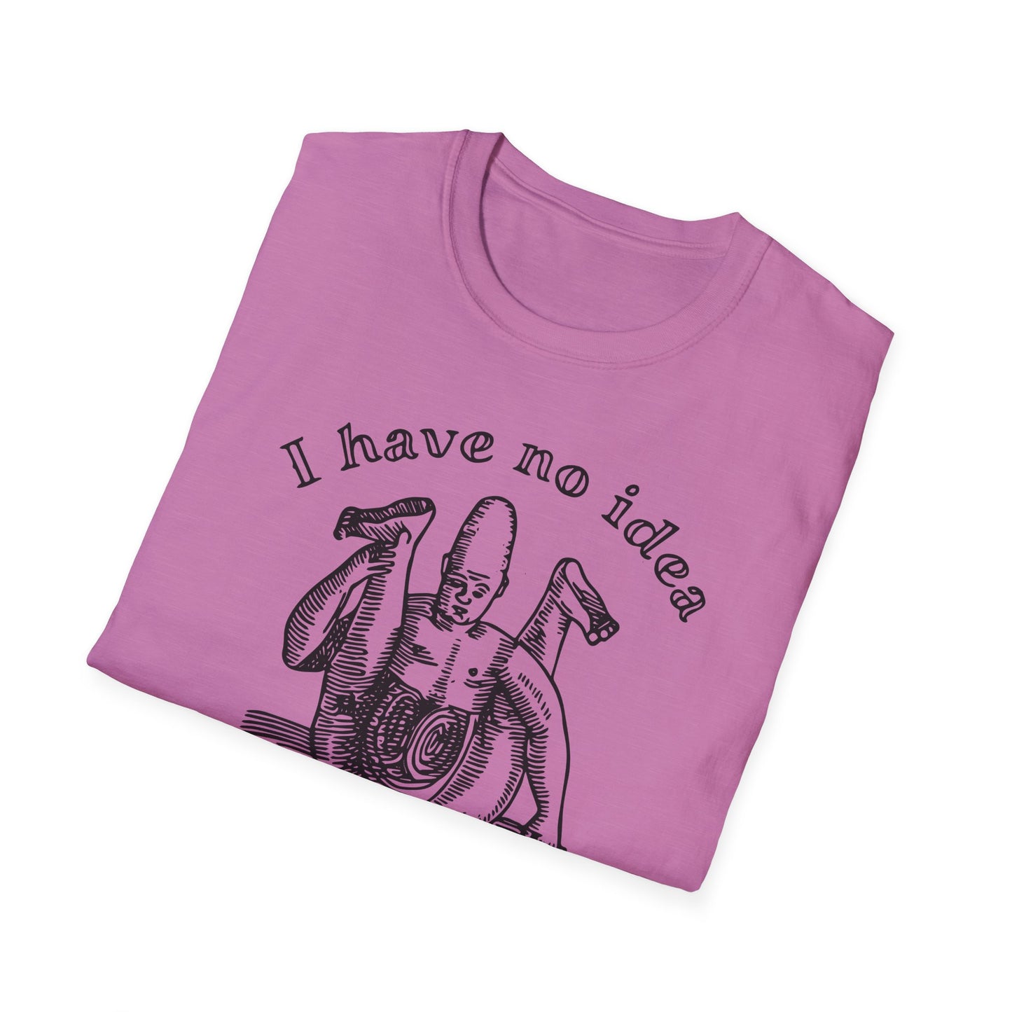 "I Have No Idea What I'm Doing" Unisex Softstyle T-shirt - The Confusion is Real