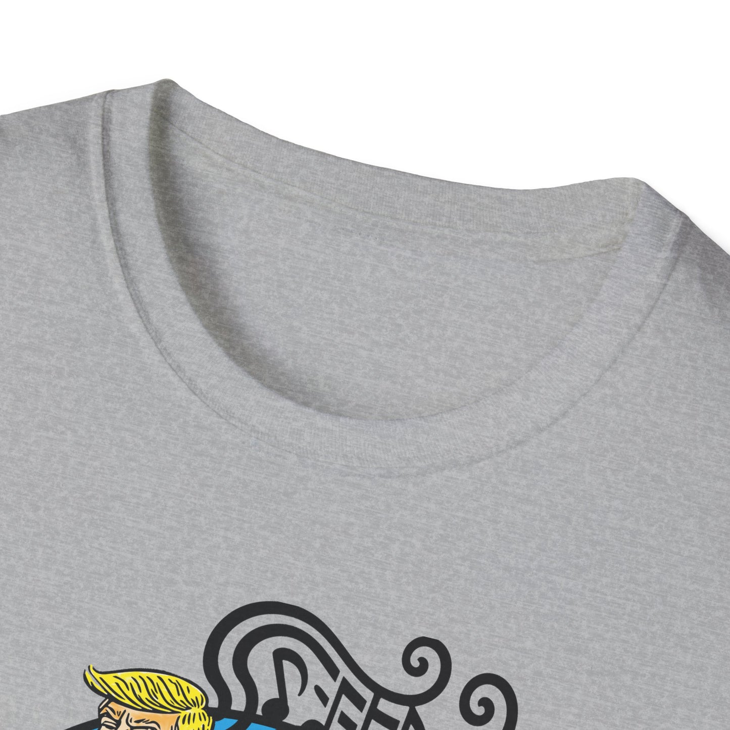 "Pied Piper Political Satire" Unisex Softstyle T-shirt
