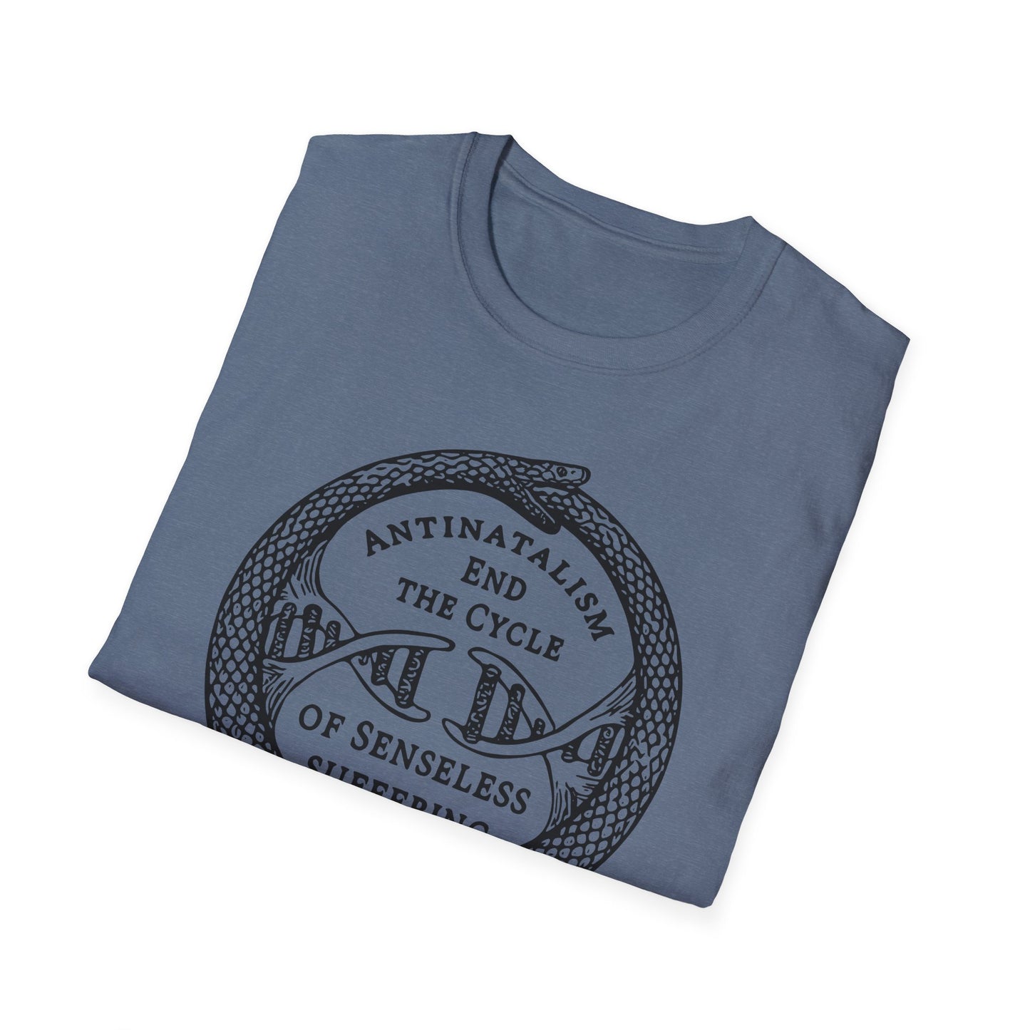 End the Cycle of Senseless Suffering : Unisex Softstyle T-shirt