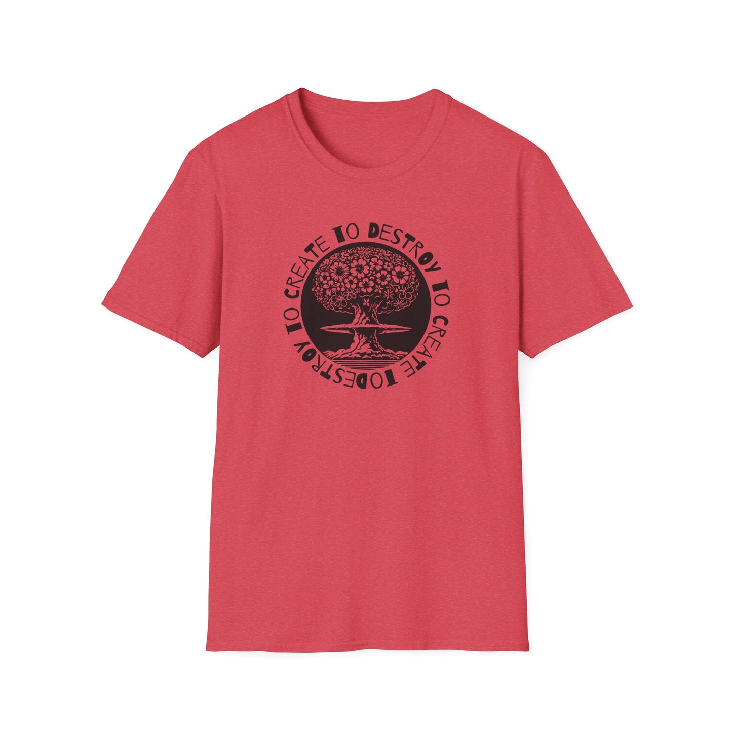 “Destroy to Create” Unisex Softstyle T-Shirt