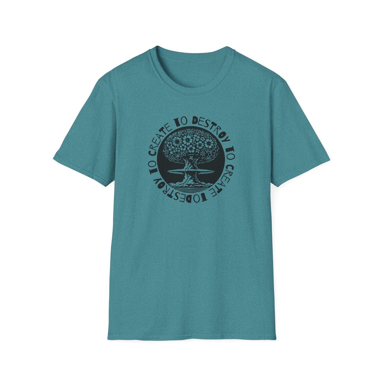 “Destroy to Create” Unisex Softstyle T-Shirt