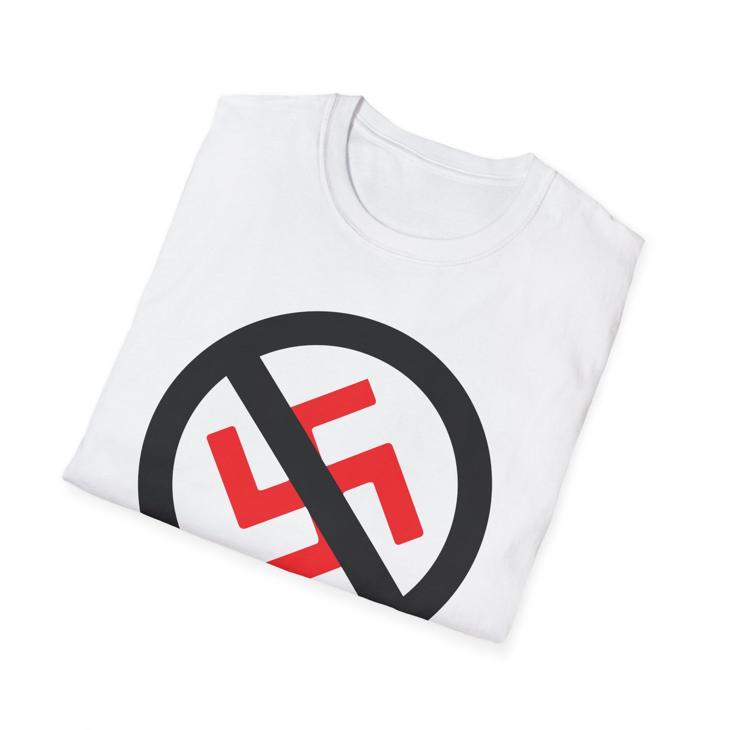"Never Again" Unisex Softstyle T-Shirt