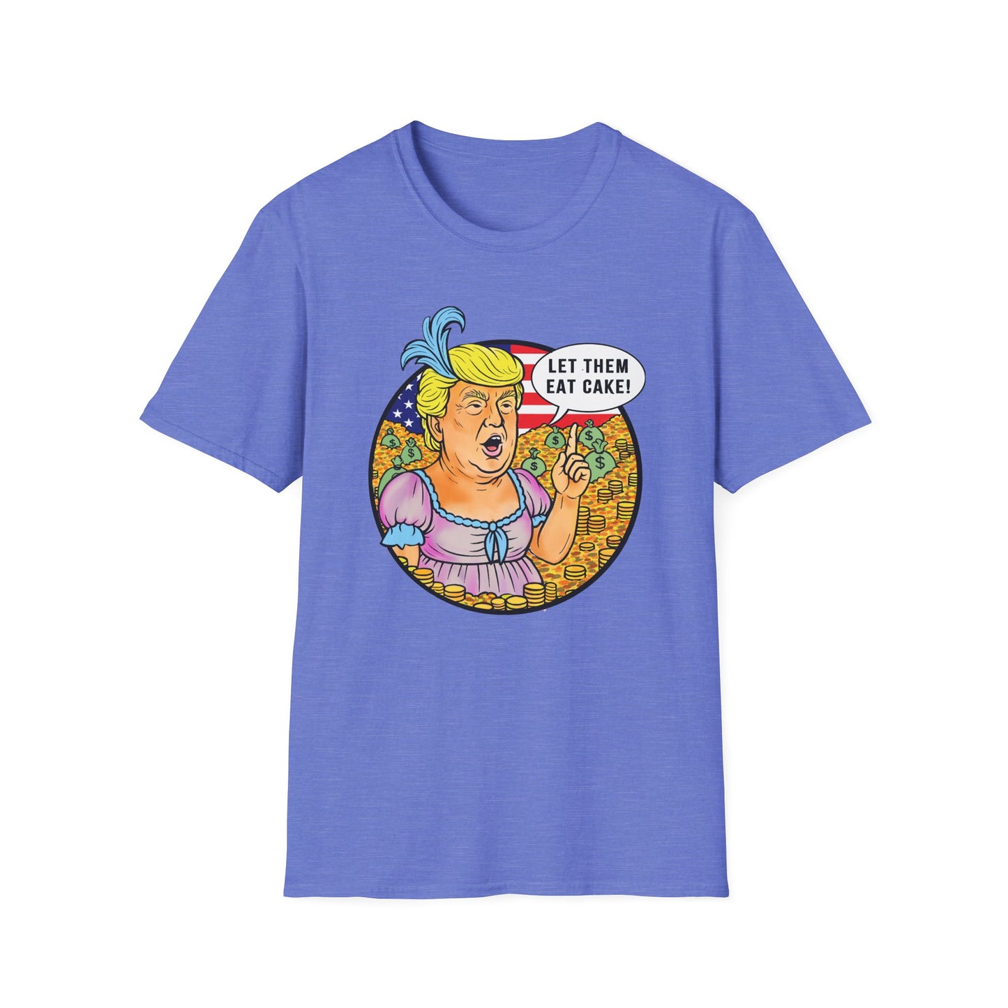 Let Them Eat Cake : Unisex Softstyle Tshirt