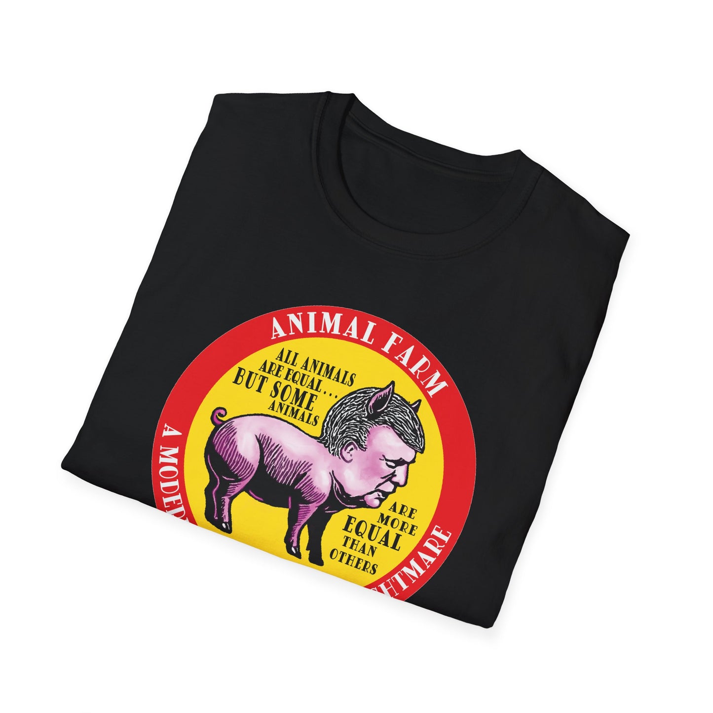 Orwellian Nightmare : Unisex Softstyle T-Shirt