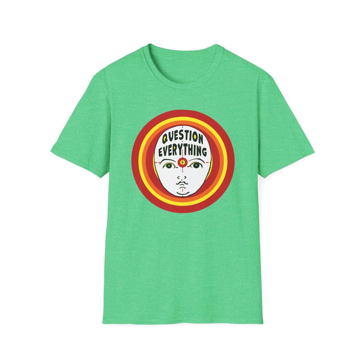 Question Everything : Unisex Softstyle T-Shirt