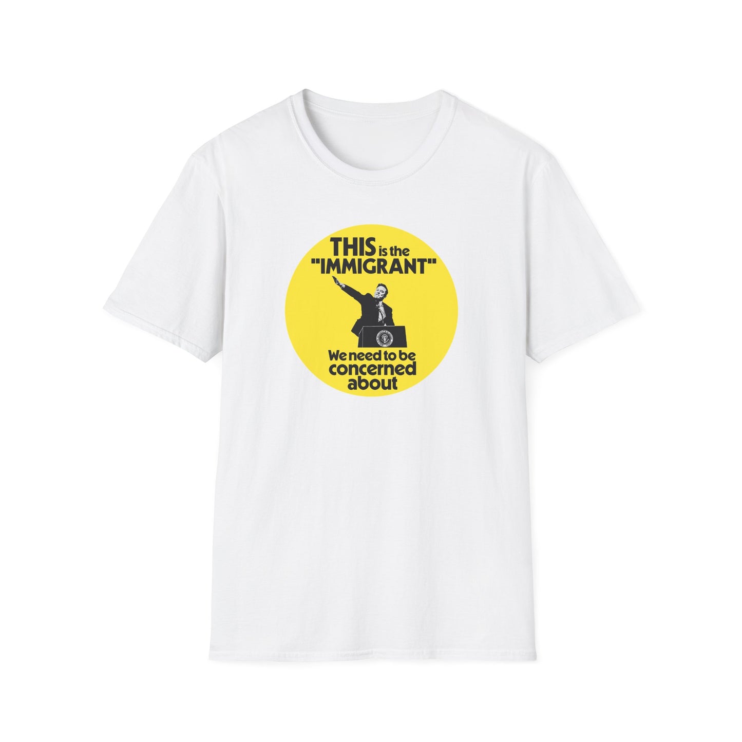 "The Real Problem" Unisex Softstyle T-shirt