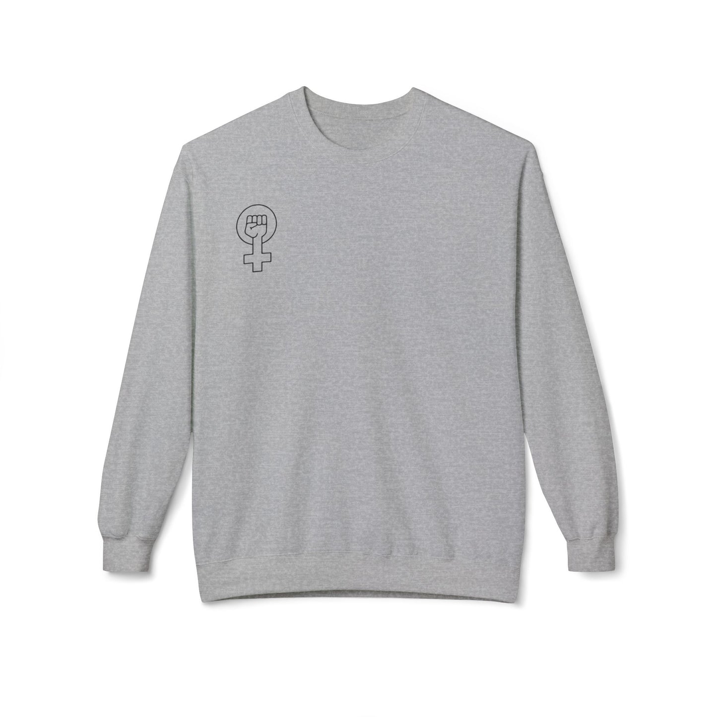 As Many Rights as a Gun / Women's Rights : Unisex Double Sided Sweatshirt