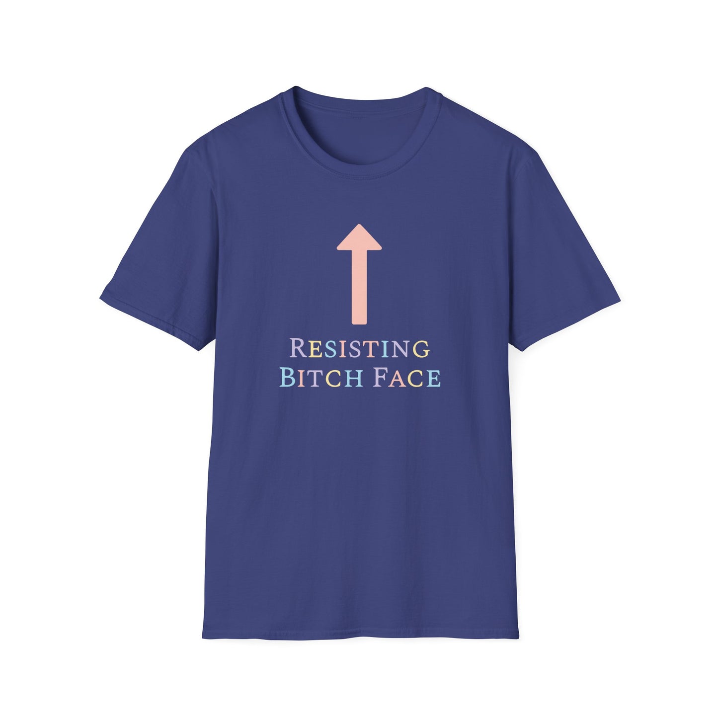 "Resisting Bitch Face" Unisex Softstyle T-shirt