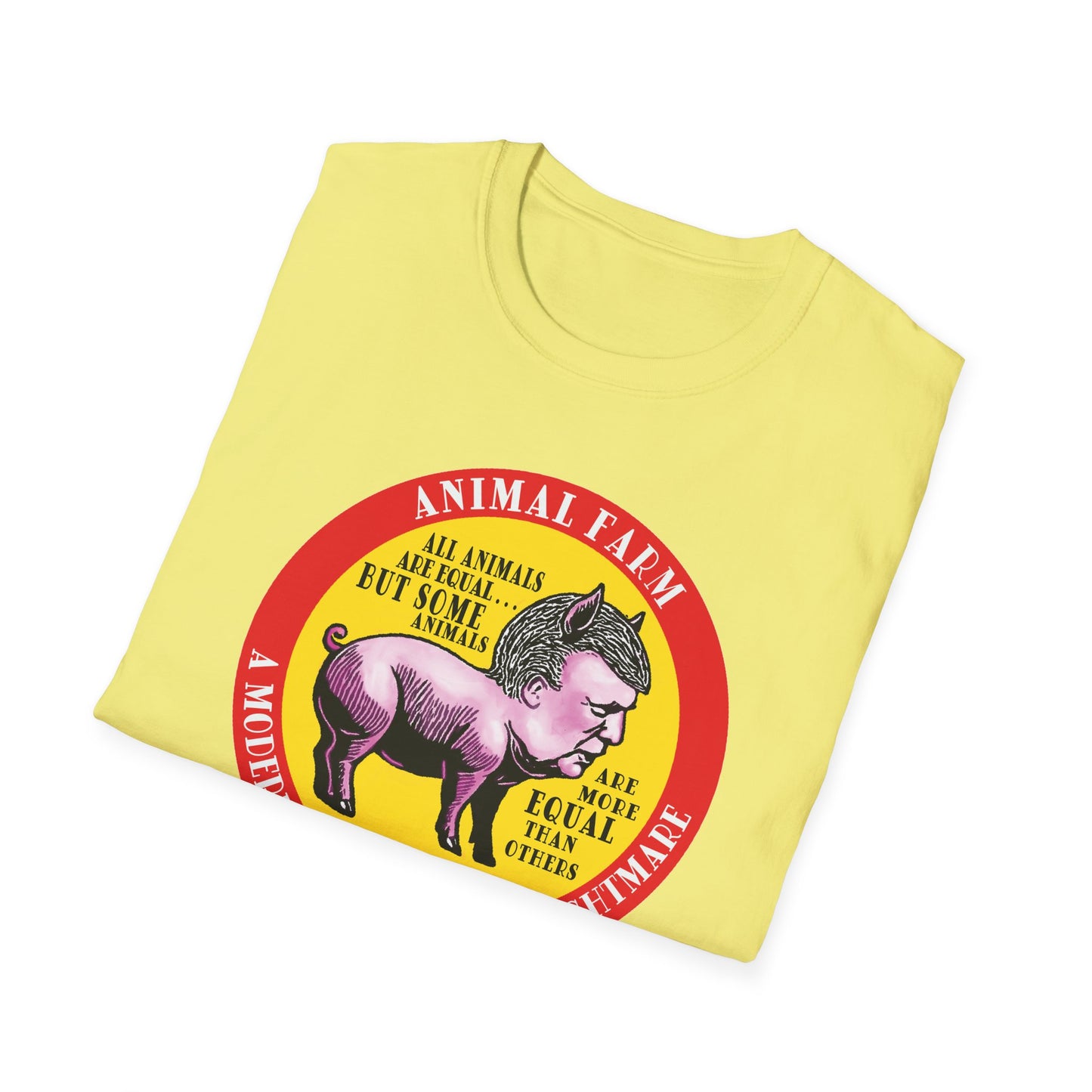 Orwellian Nightmare : Unisex Softstyle T-Shirt