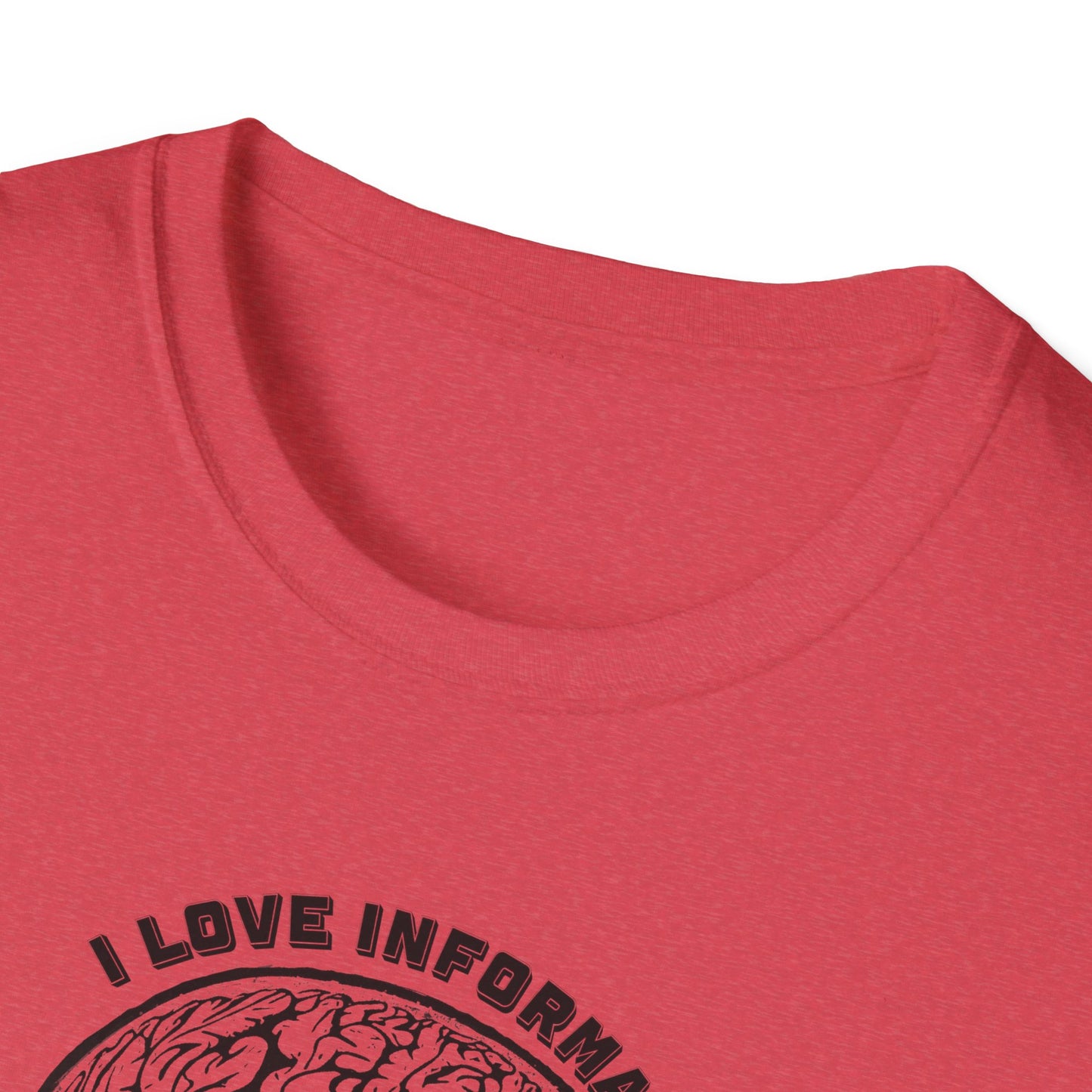 "I Love Information" Unisex Softstyle T-shirt