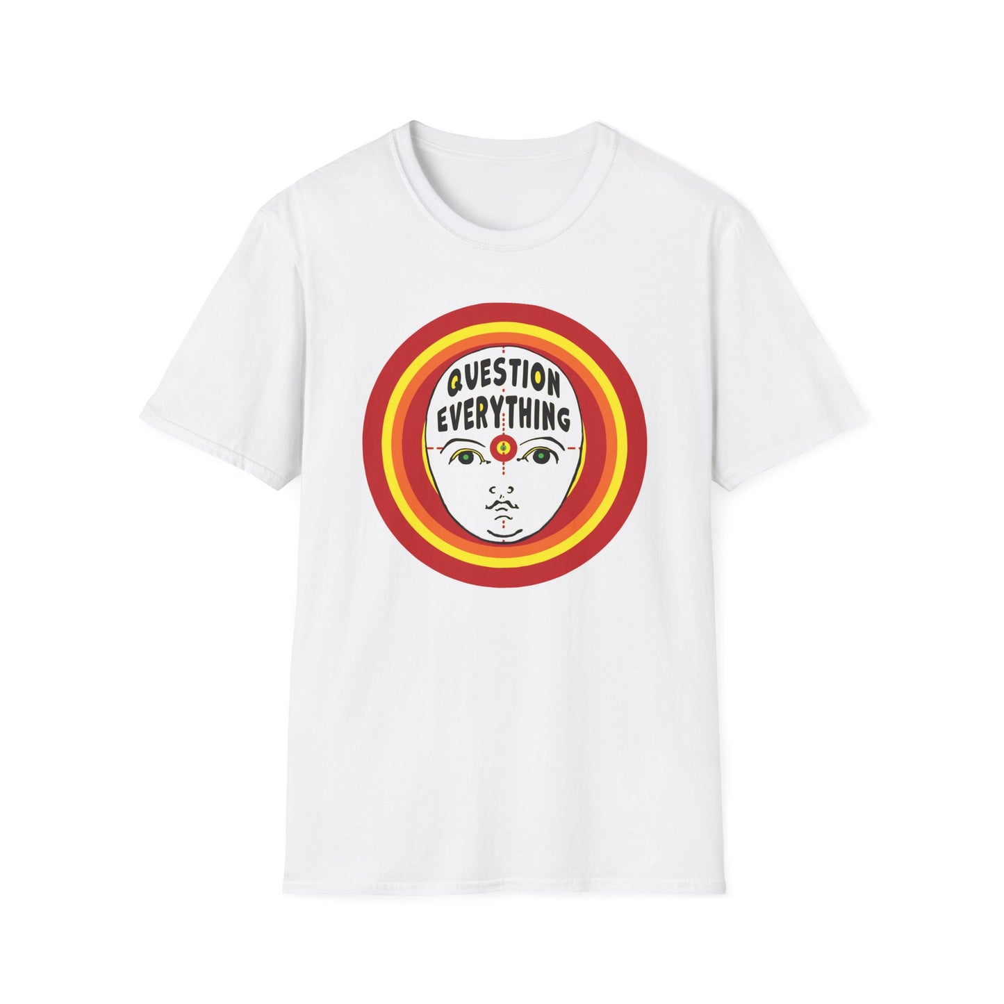 Question Everything : Unisex Softstyle T-Shirt
