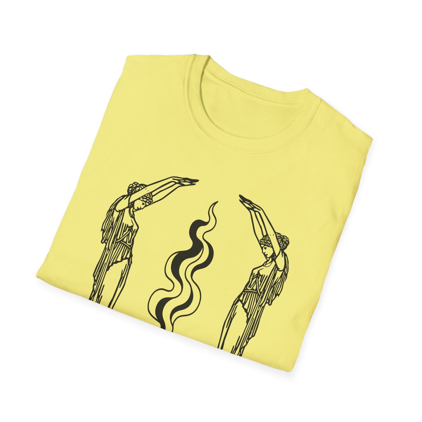 Feminist Witchy Vibes / Occult MANIFEST : Unisex Softstyle T-Shirt