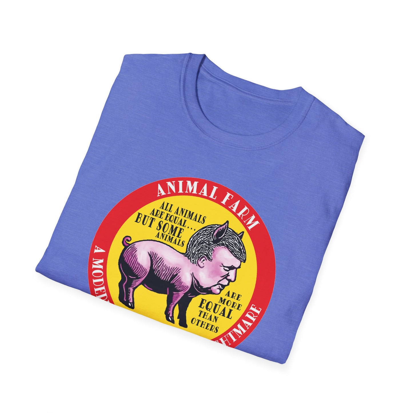 Orwellian Nightmare : Unisex Softstyle T-Shirt