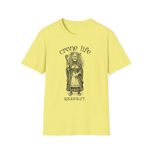 Crone Life : Unisex Softstyle T-Shirt