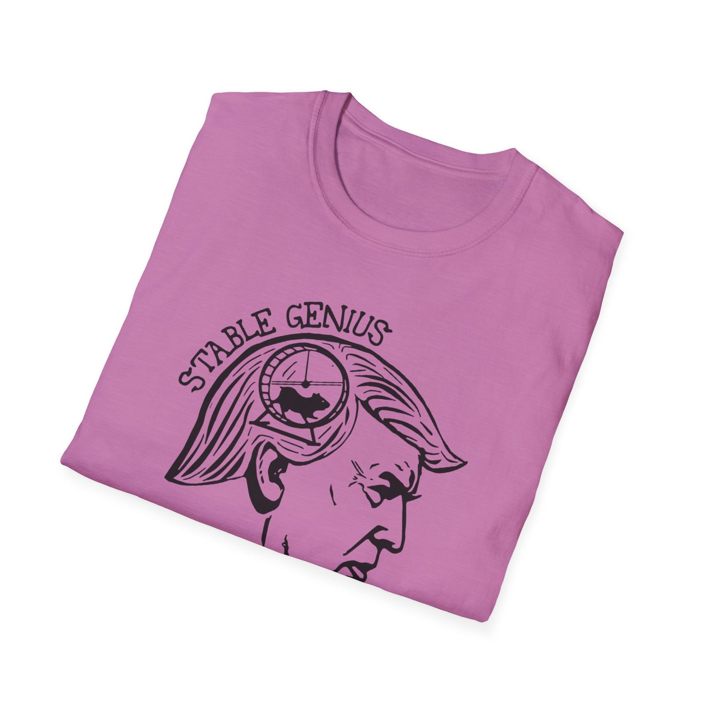 Stable Genius / Political Humor : Unisex Softstyle T-shirt