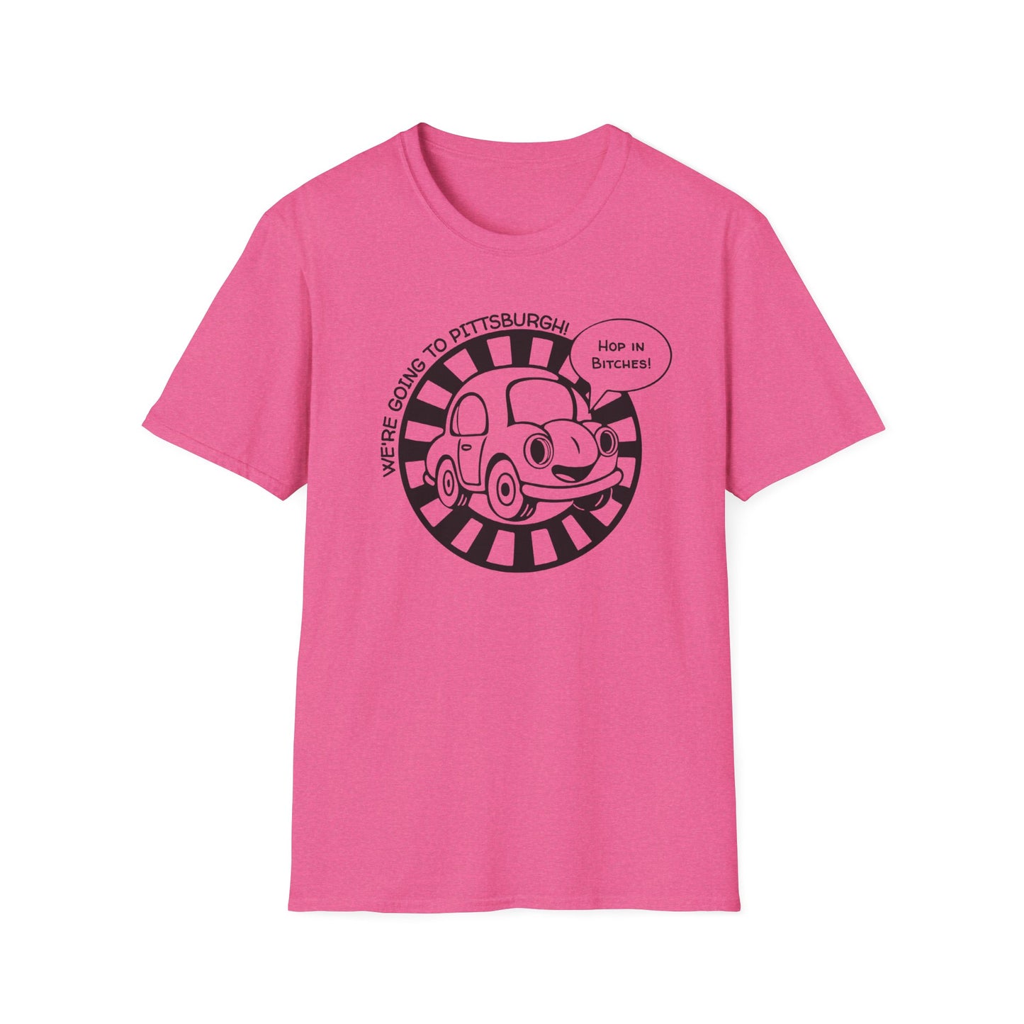 Pittsburgh Roadtrip Adventure / Pittsburgh or Bust : Unisex SoftStyle T-shirt