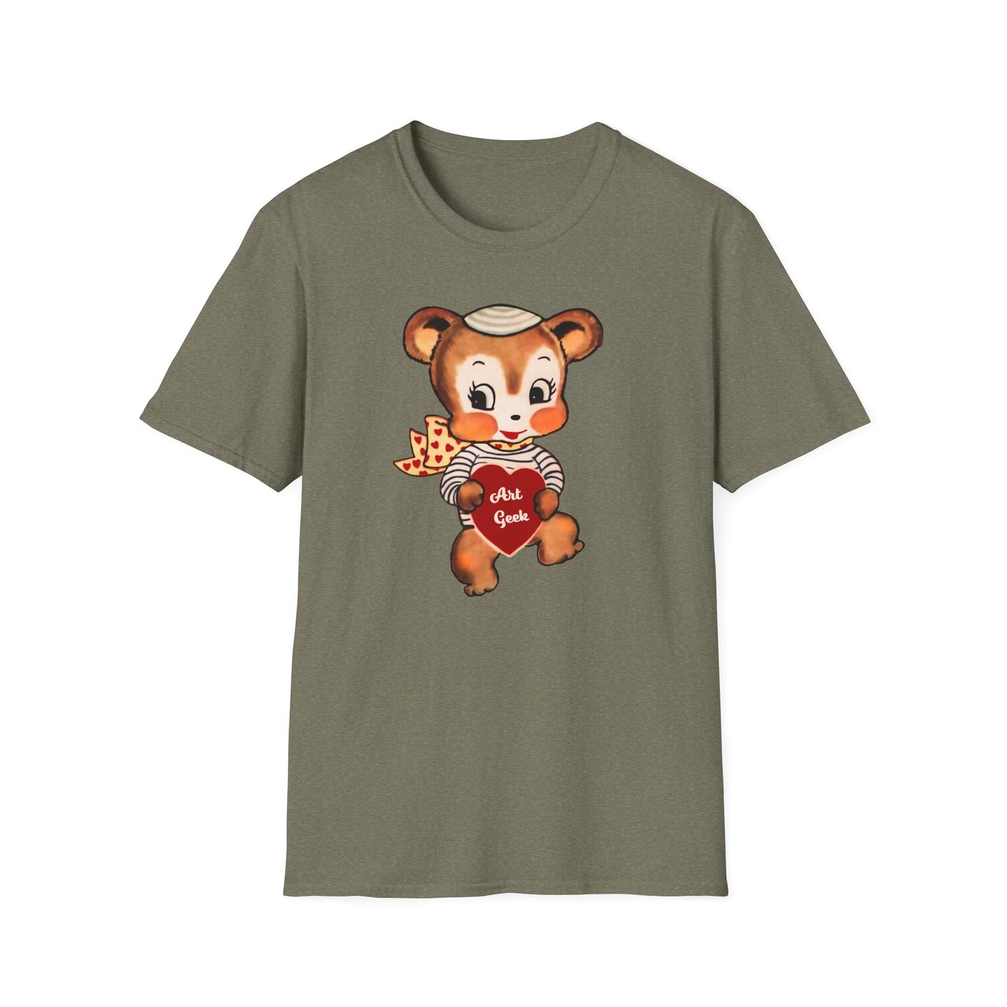 "Art Geek" Unisex Softstyle T-Shirt