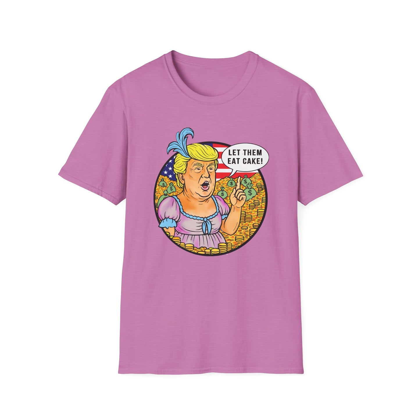 Let Them Eat Cake : Unisex Softstyle Tshirt
