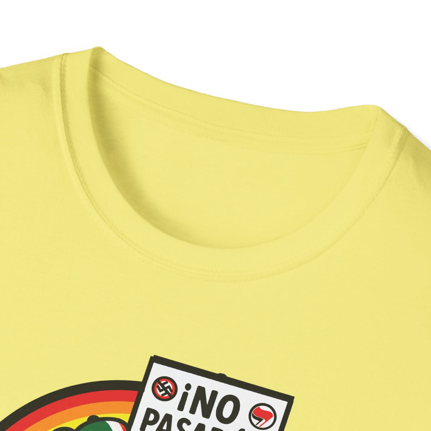 Anti-Fascist Community Pride : Unisex Softstyle T-Shirt