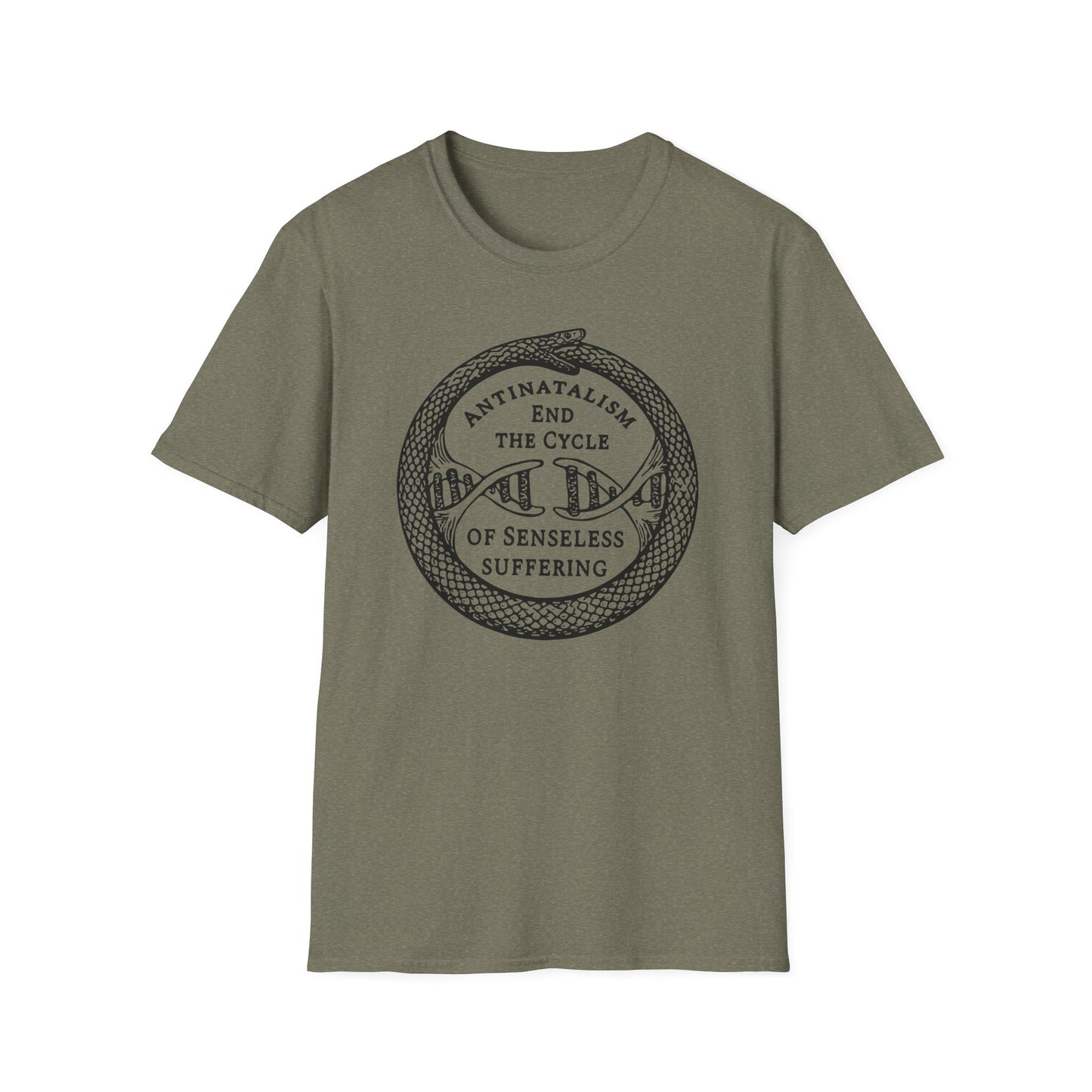 End the Cycle of Senseless Suffering : Unisex Softstyle T-shirt