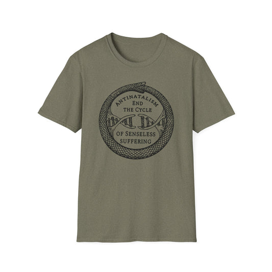 End the Cycle of Senseless Suffering : Unisex Softstyle T-shirt