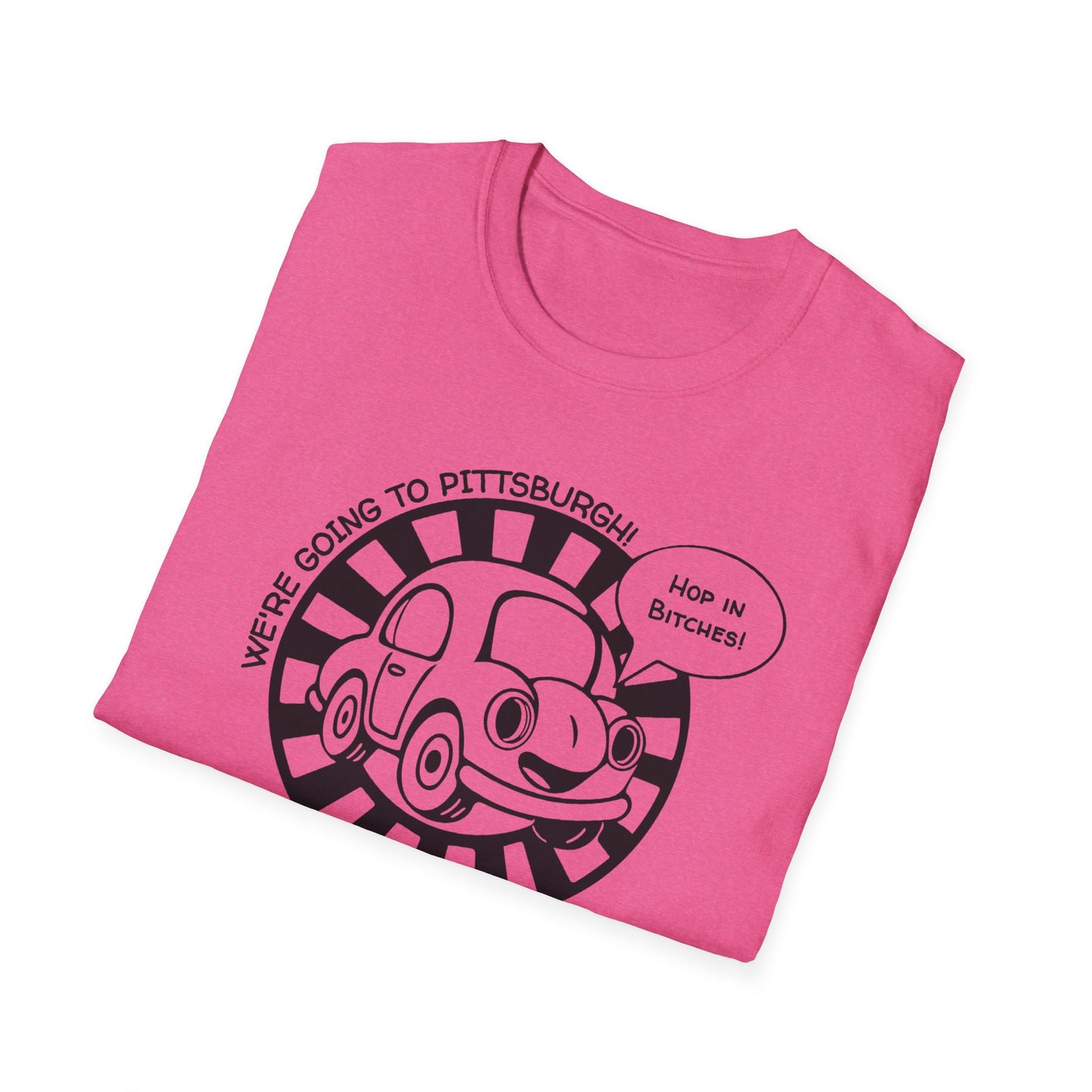 Pittsburgh Roadtrip Adventure Unisex SoftStyle T-shirt