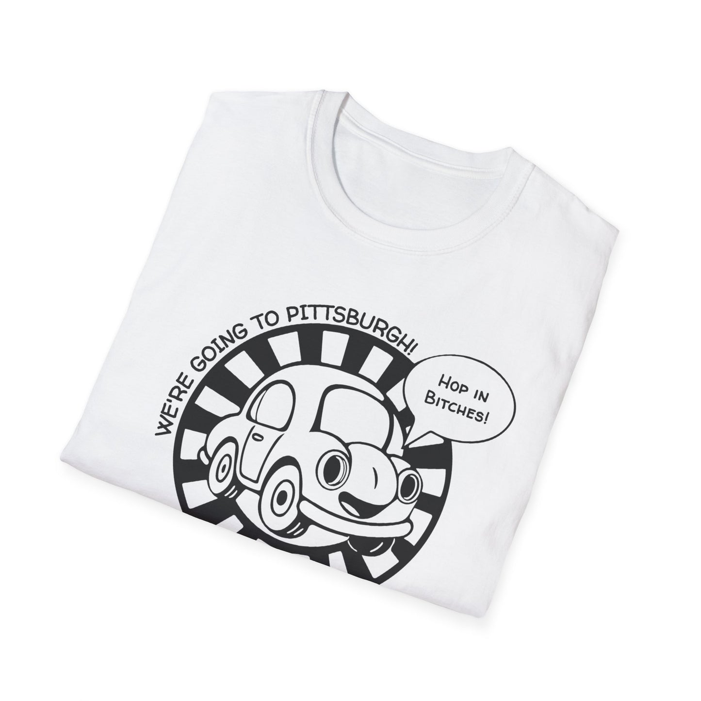 Pittsburgh Roadtrip Adventure / Pittsburgh or Bust : Unisex SoftStyle T-shirt