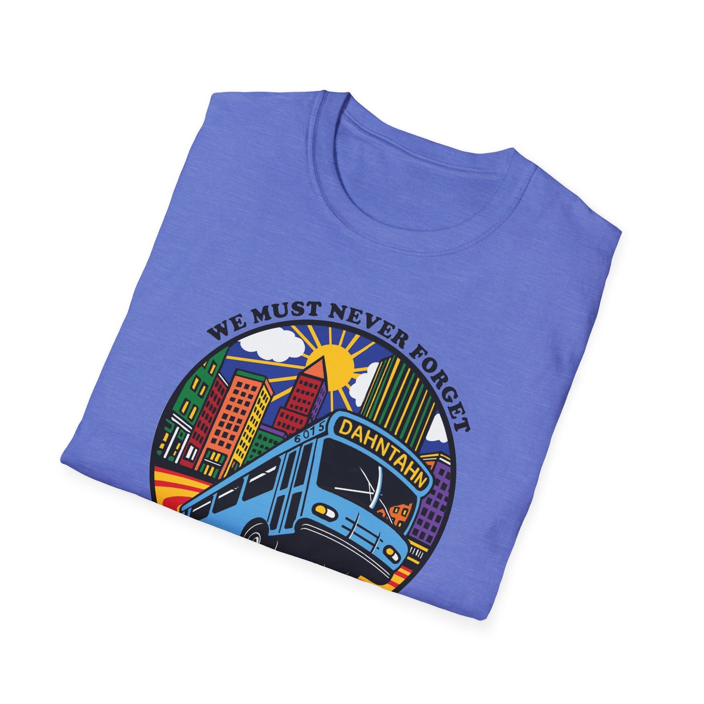 Pittsburgh Sinkhole Bus Unisex Softstyle T-shirt