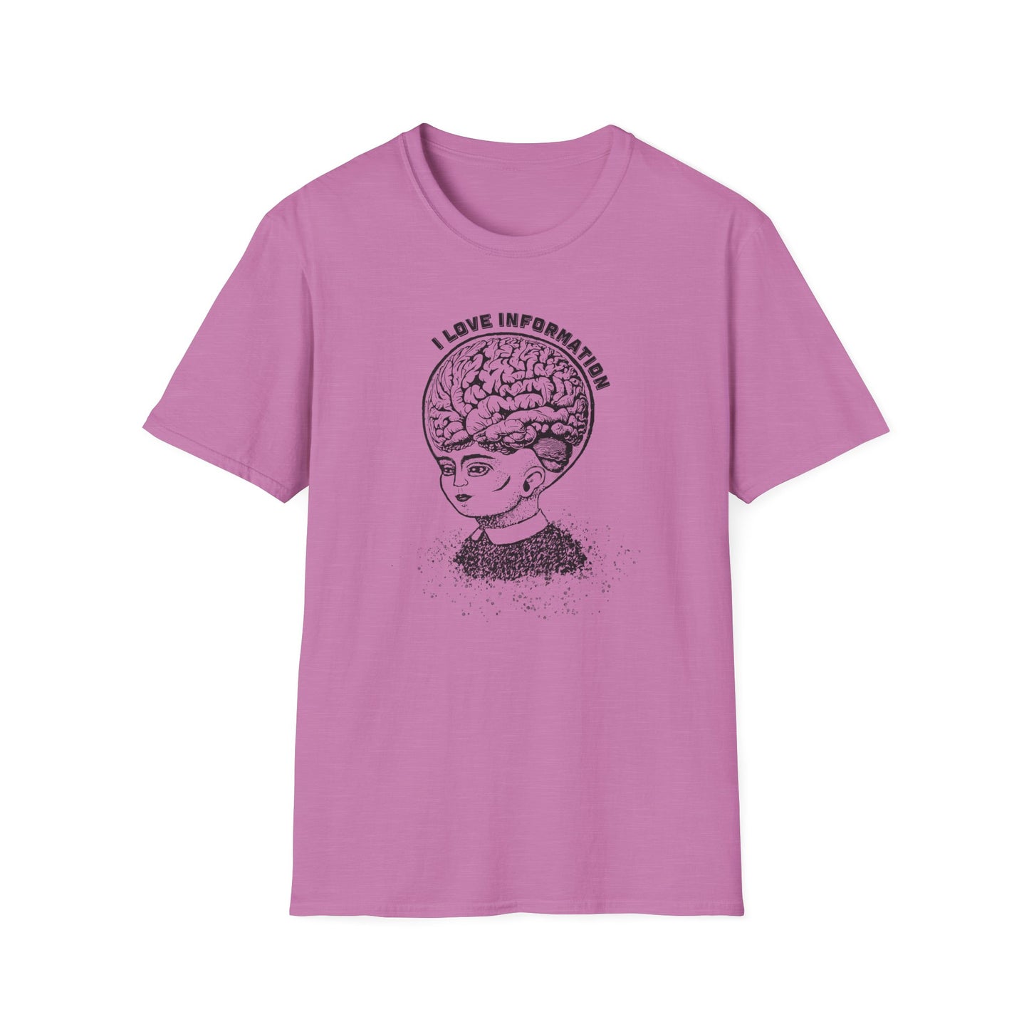 "I Love Information" Unisex Softstyle T-shirt
