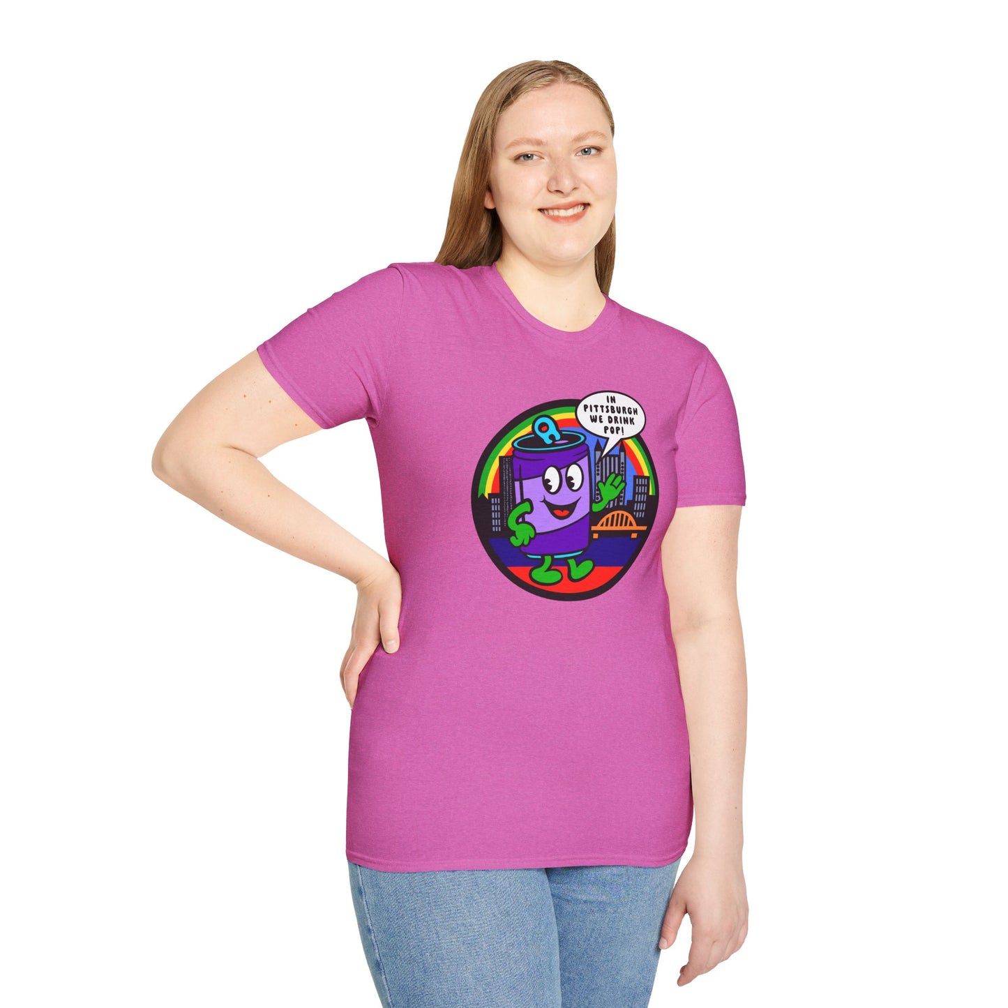 Pittsburgh POP Culture / Pittsburghese: Unisex Softstyle T-Shirt