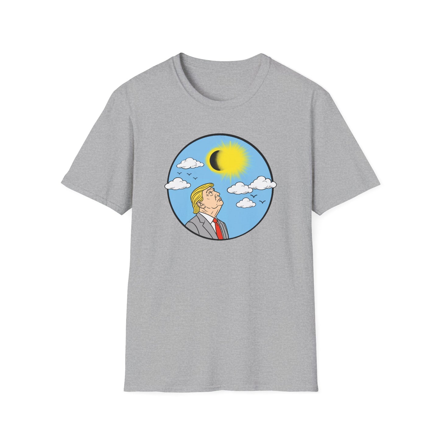 Don't Stare at the Sun / Stable Genius : Unisex Softstyle T-shirt