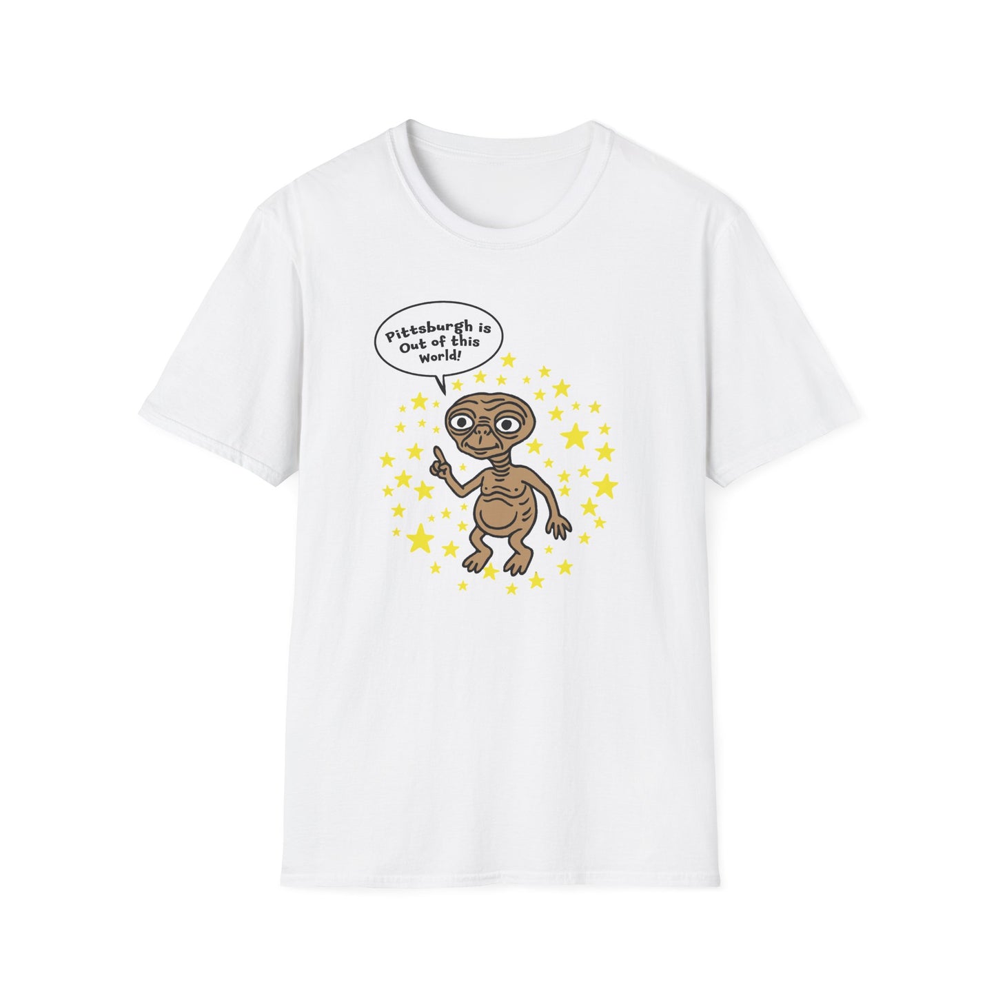 "Pittsburgh is Out of this World!" Unisex Softstyle T-Shirt