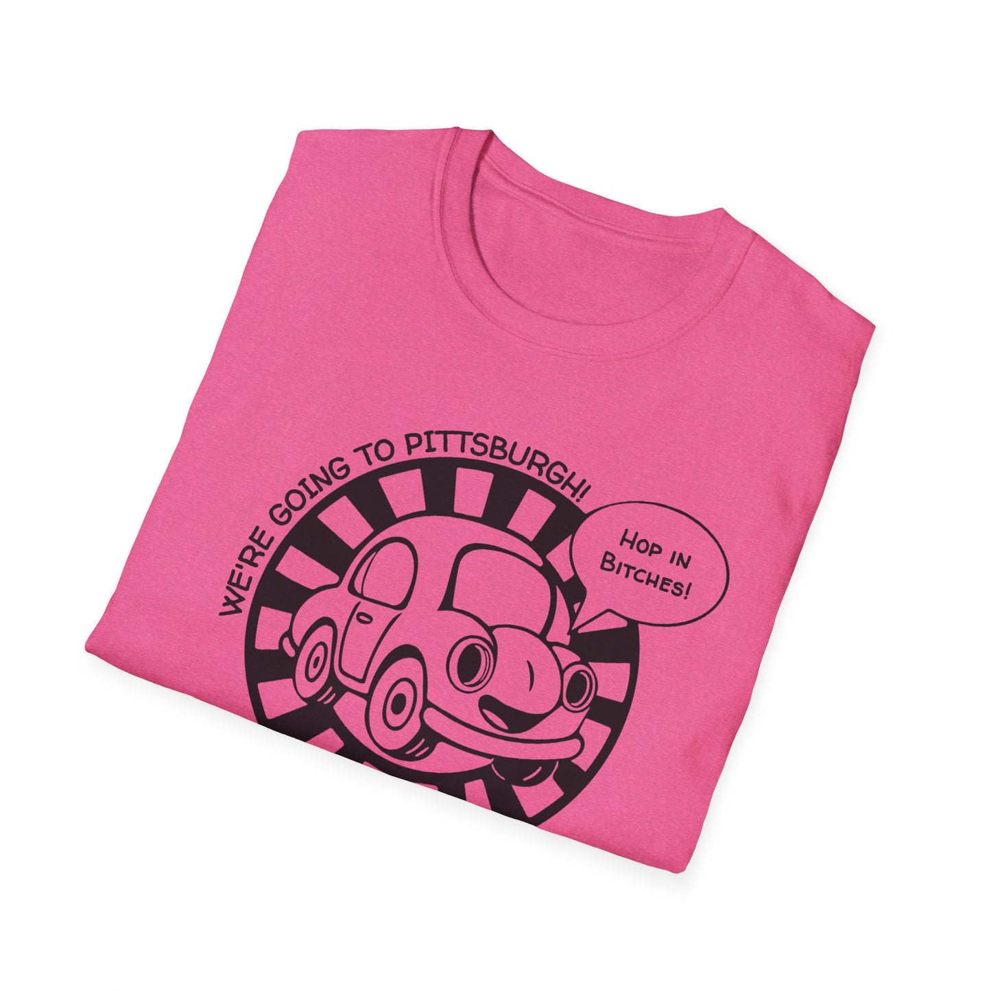 Pittsburgh Roadtrip Adventure / Pittsburgh or Bust : Unisex SoftStyle T-shirt