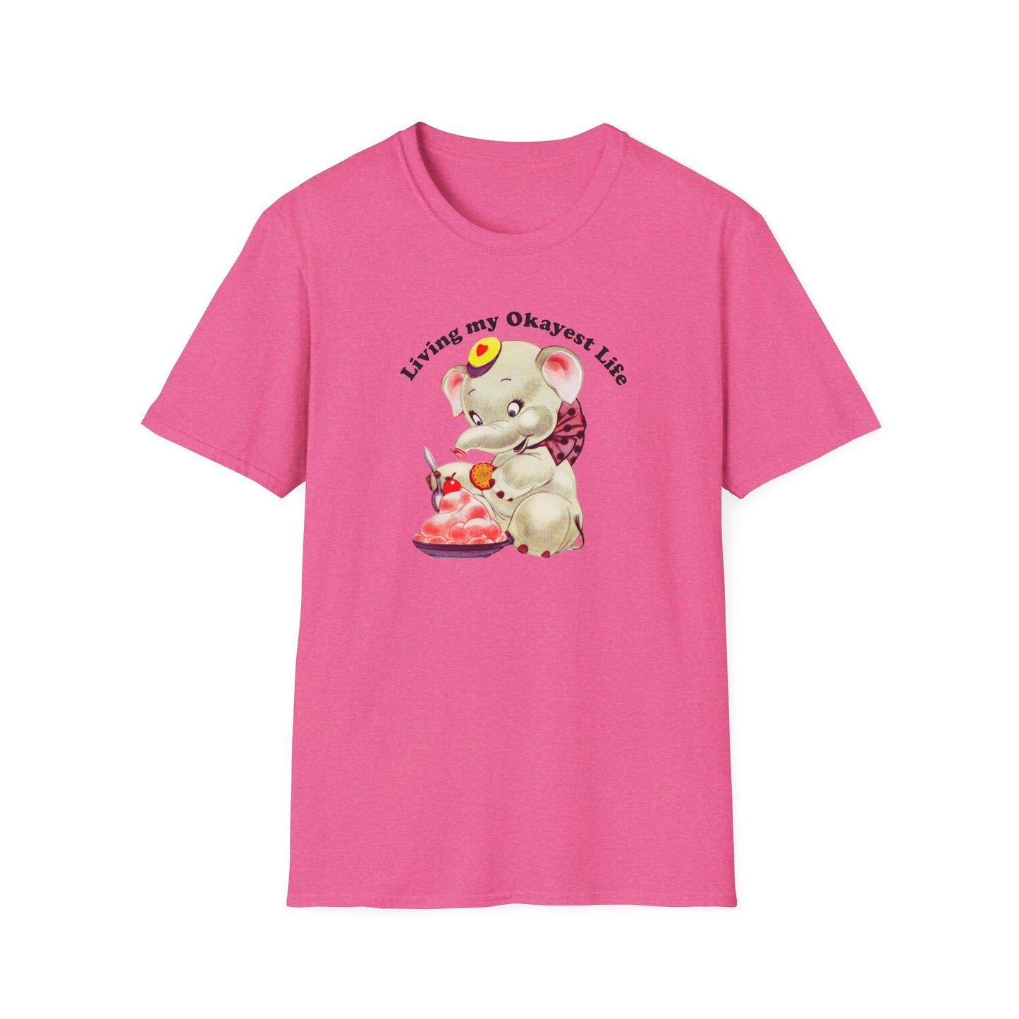 "Living My Okayest Life" Unisex Softstyle T-Shirt