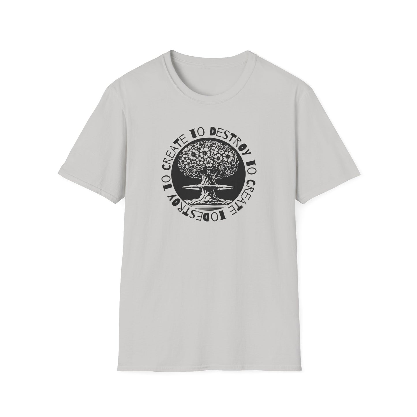 “Destroy to Create” Unisex Softstyle T-Shirt