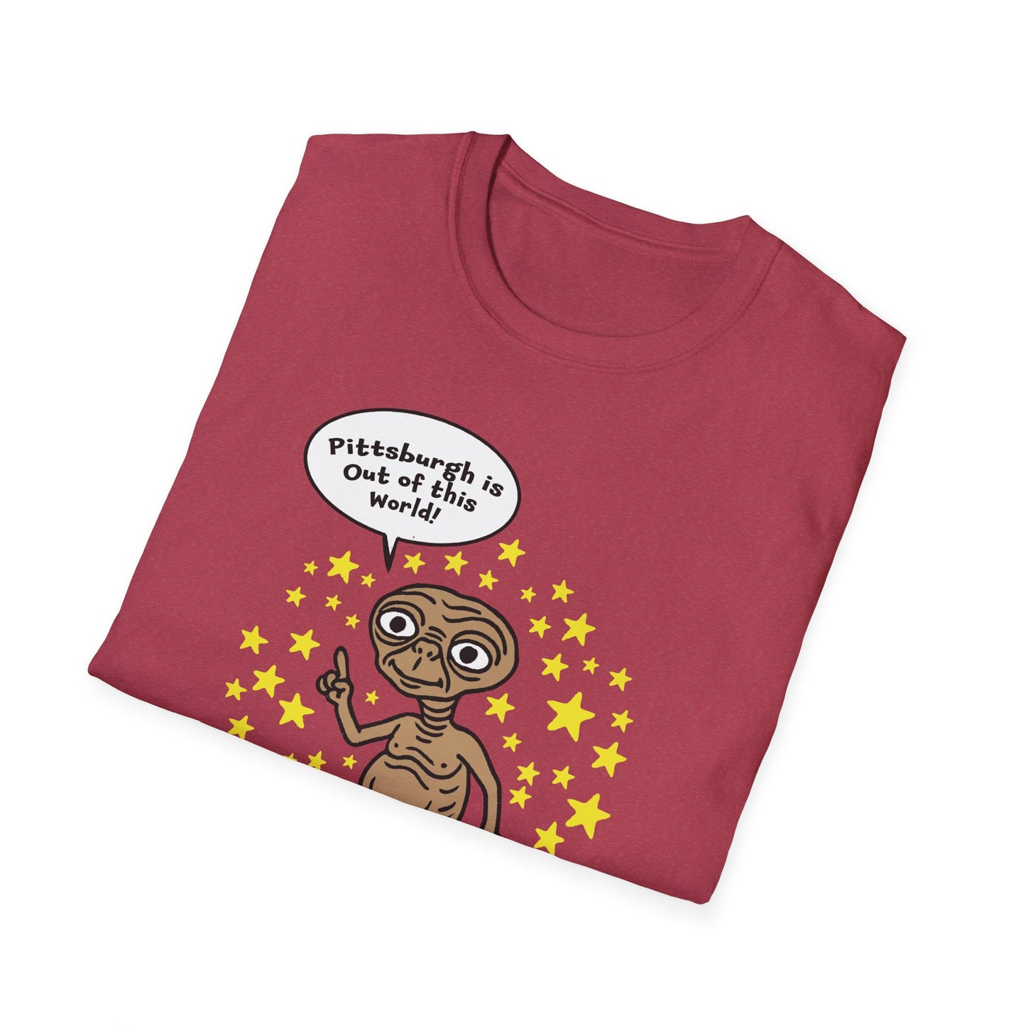 "Pittsburgh is Out of this World!" Unisex Softstyle T-Shirt