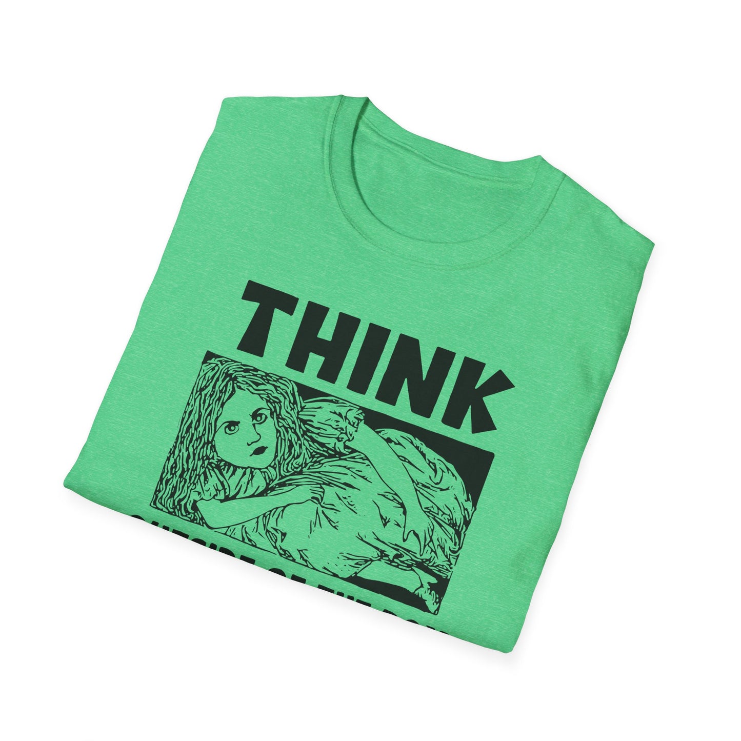Think Outside of the Box : Unisex Softstyle T-Shirt