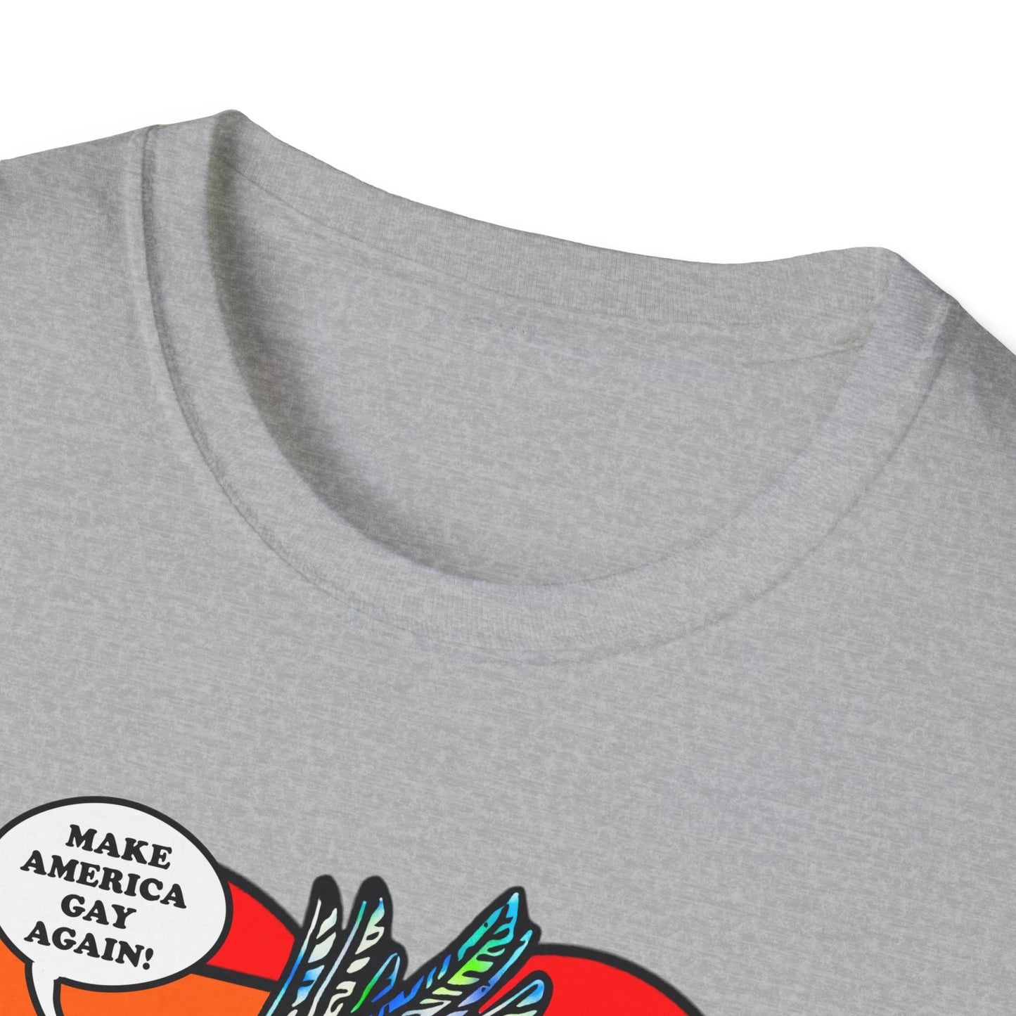 Make America Gay Again! : Unisex Softstyle T-shirt