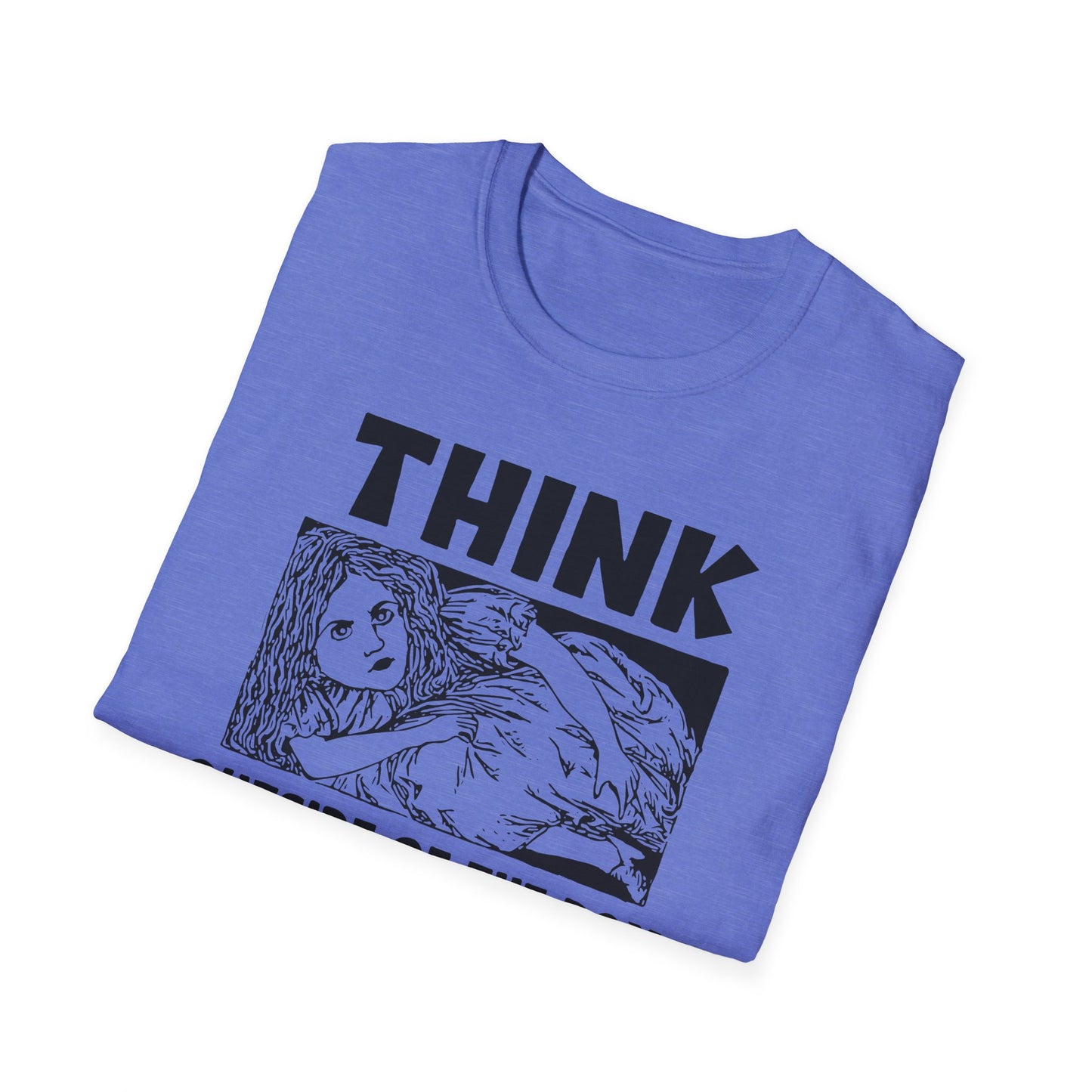 Think Outside of the Box : Unisex Softstyle T-Shirt