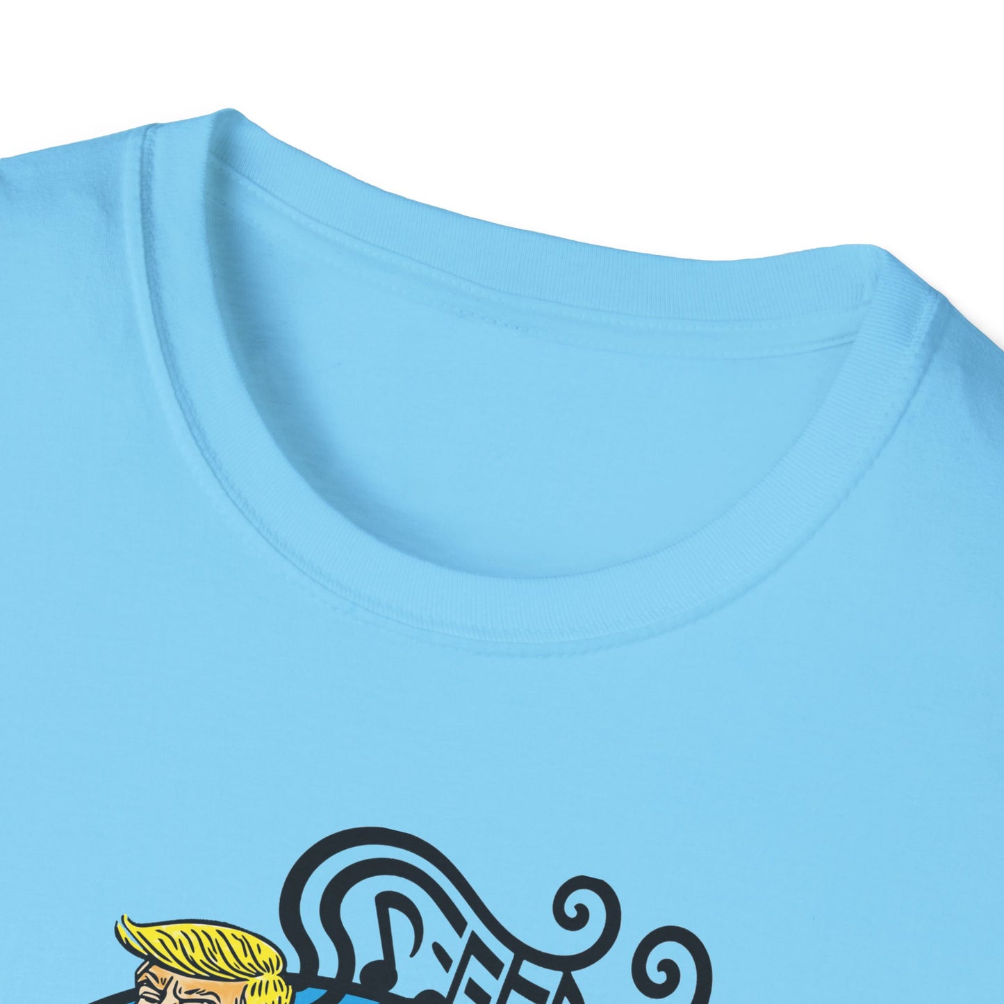 "Pied Piper Political Satire" Unisex Softstyle T-shirt
