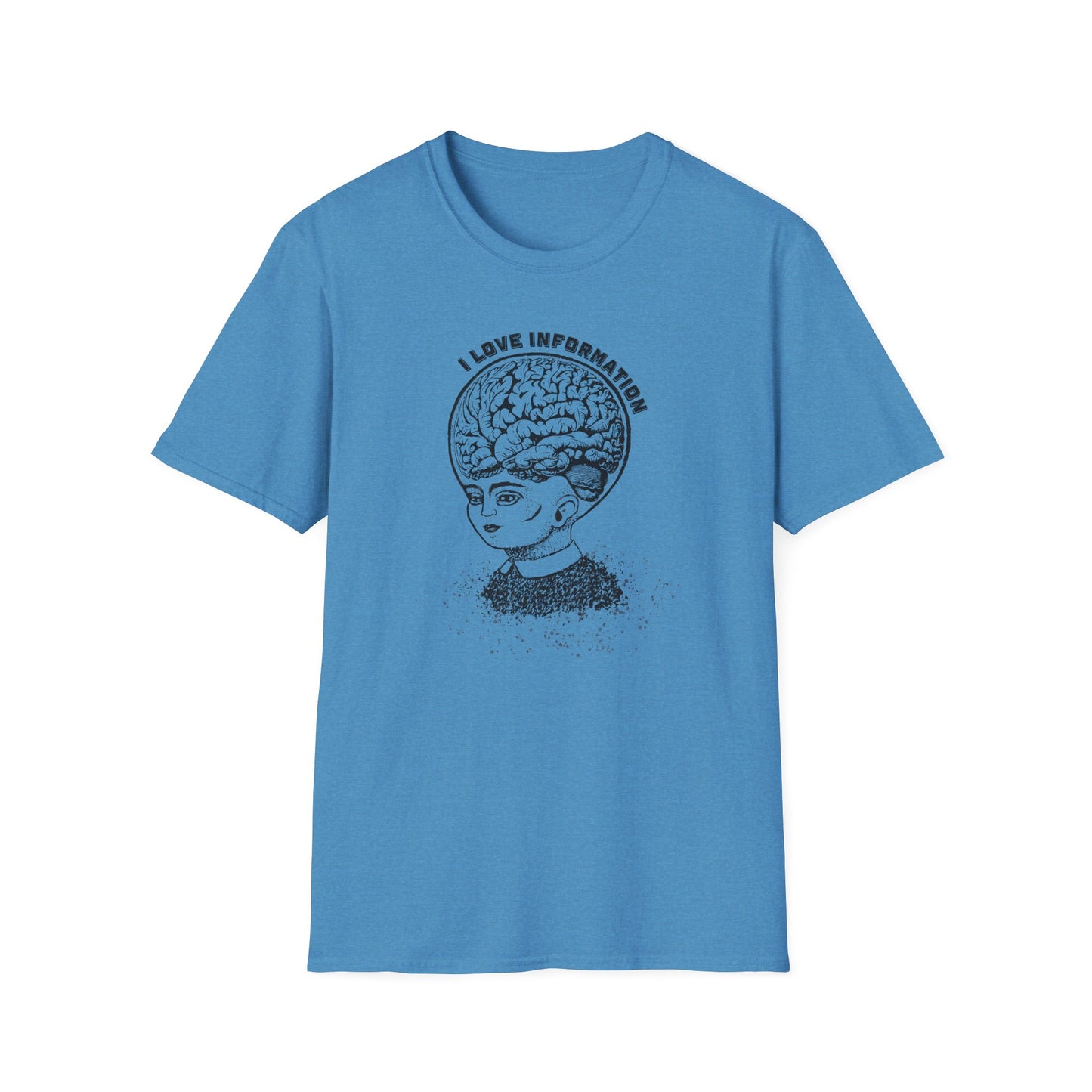 "I Love Information" Unisex Softstyle T-shirt