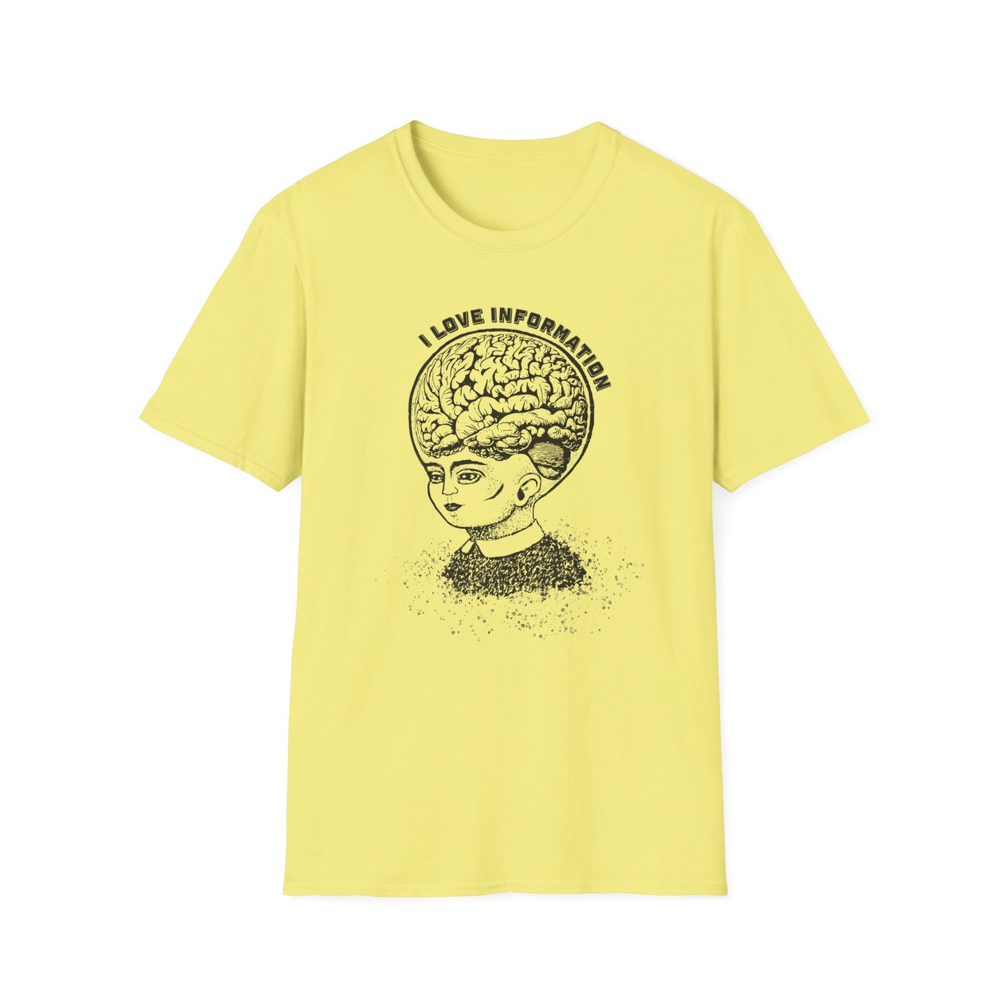 "I Love Information" Unisex Softstyle T-shirt