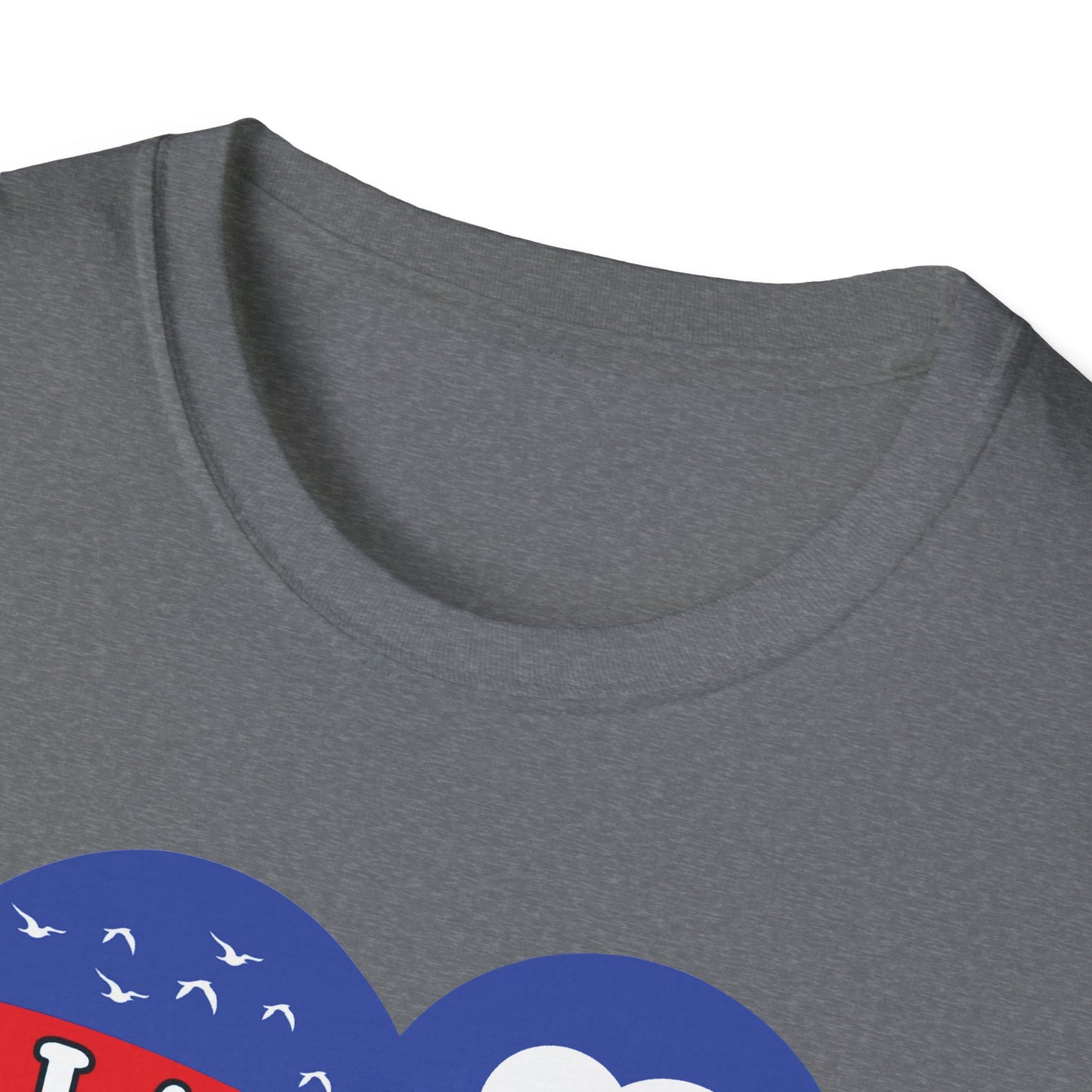 I Left My Heart in Pittsburgh : Unisex Softstyle T-Shirt