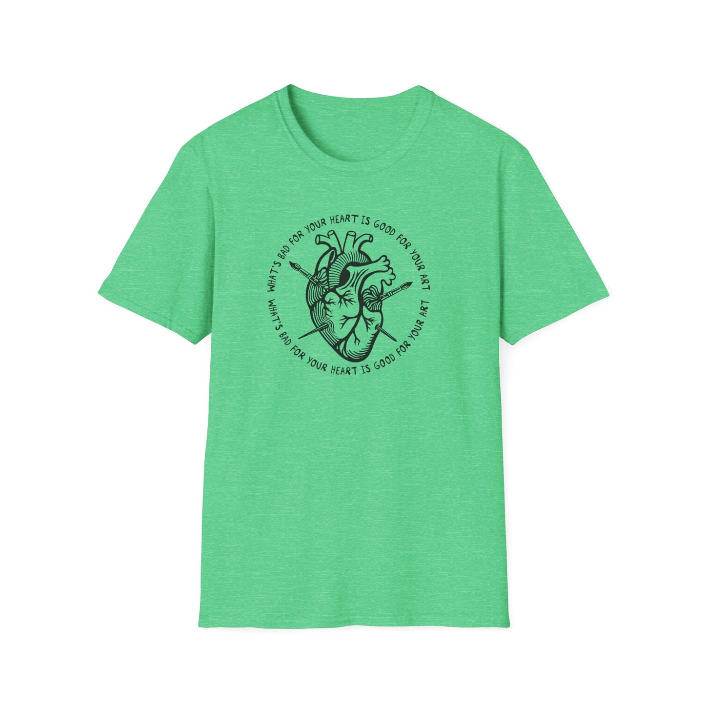"Bad for your Heart" Unisex Softstyle T-Shirt